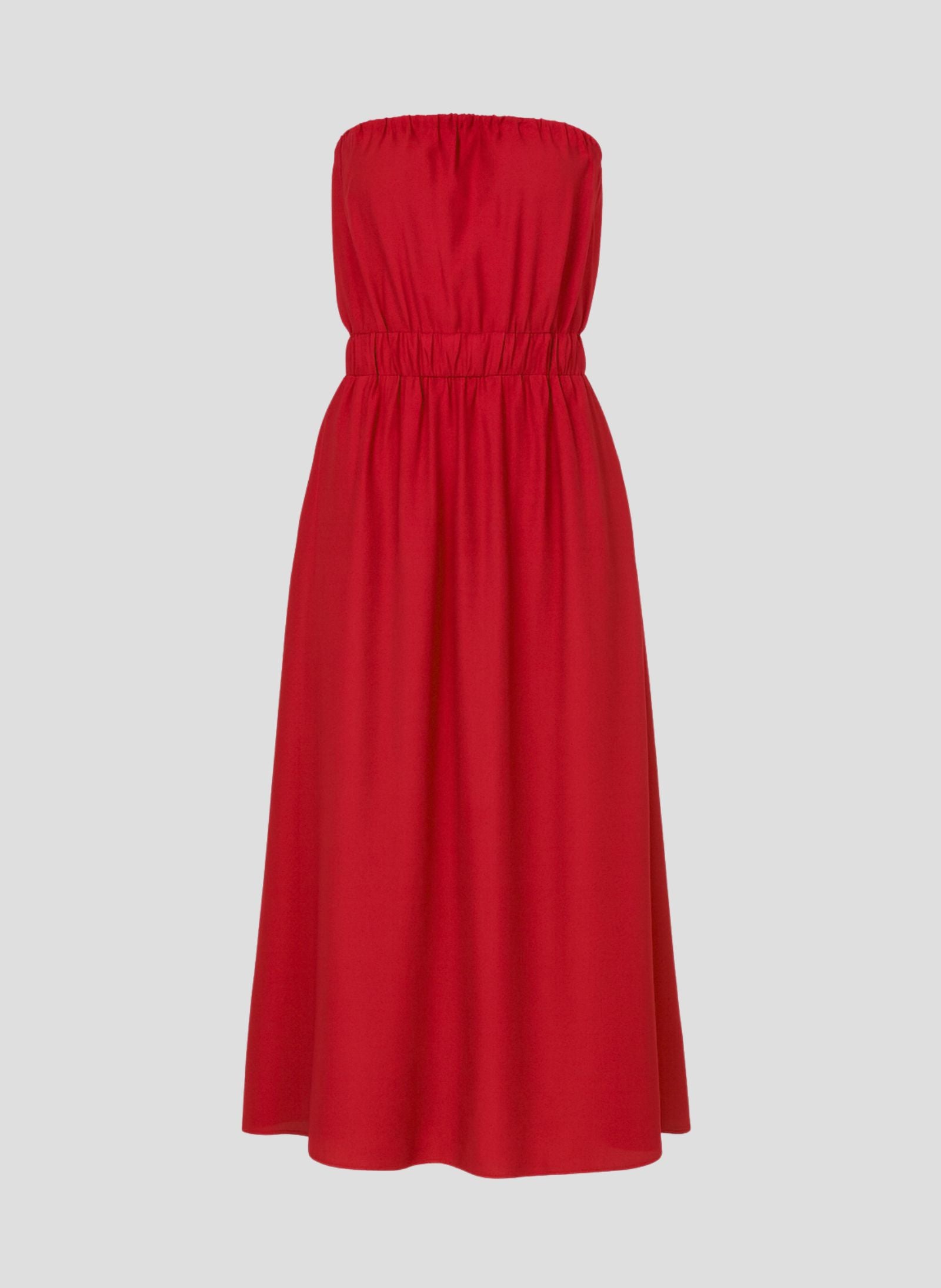 MILIKA LONG DRESS red