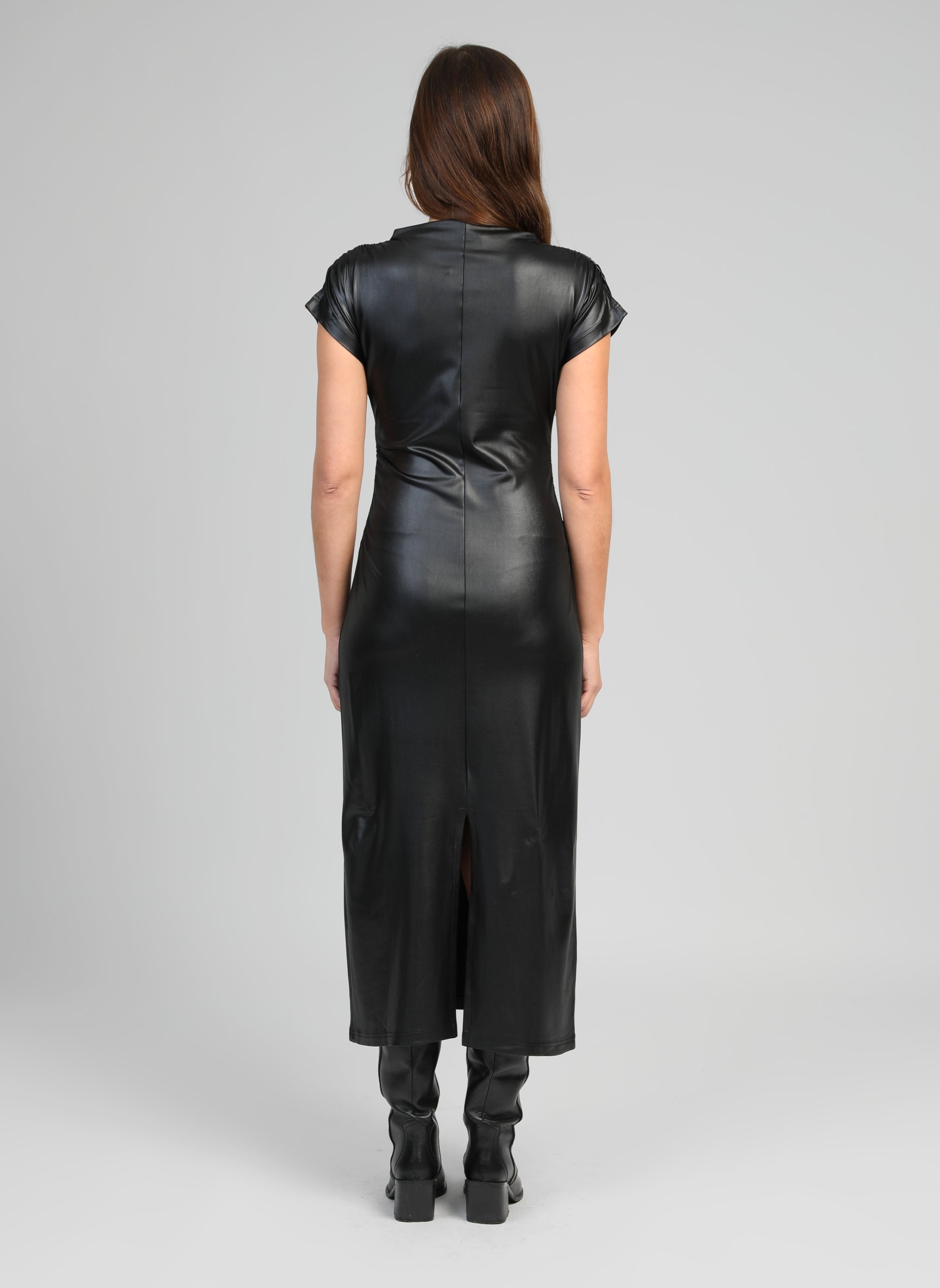 ROBE LONGUE ENOLIA noir