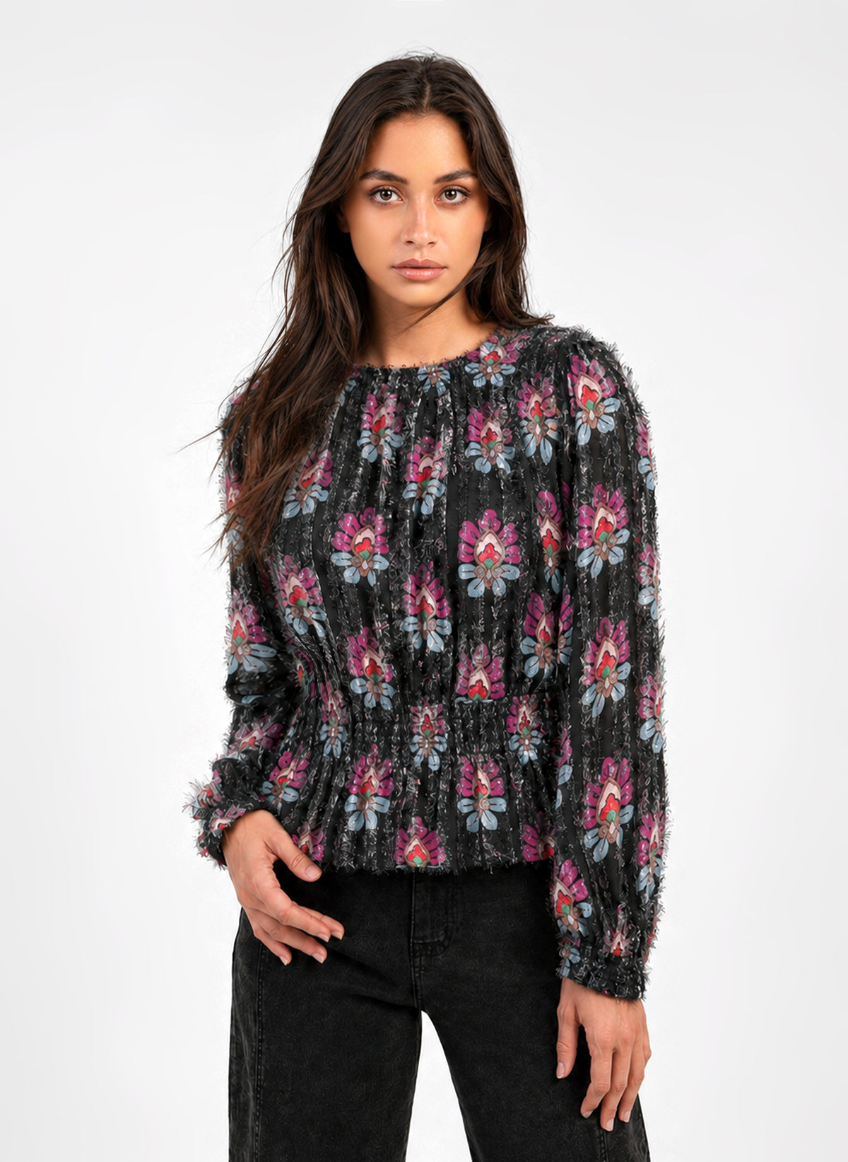 BLOUSE SALVINA etiago noir