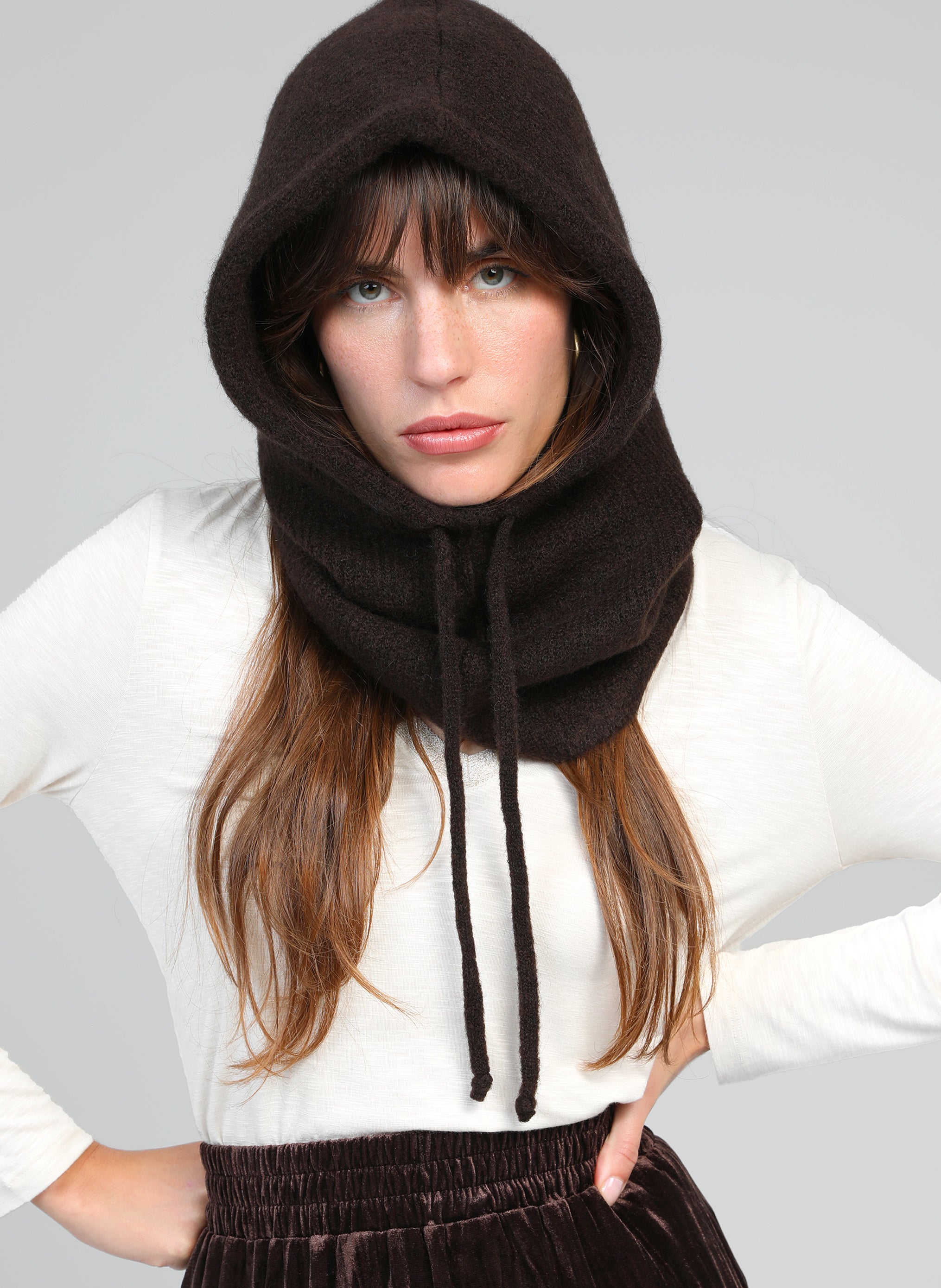 CAGOULE FRIO M chocolat