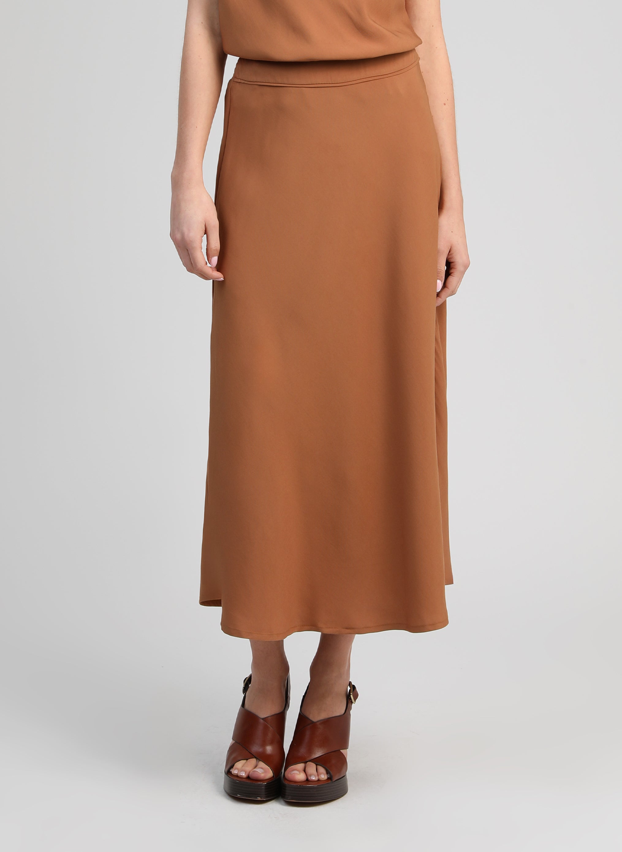 JUPE MIDI GABITA daim