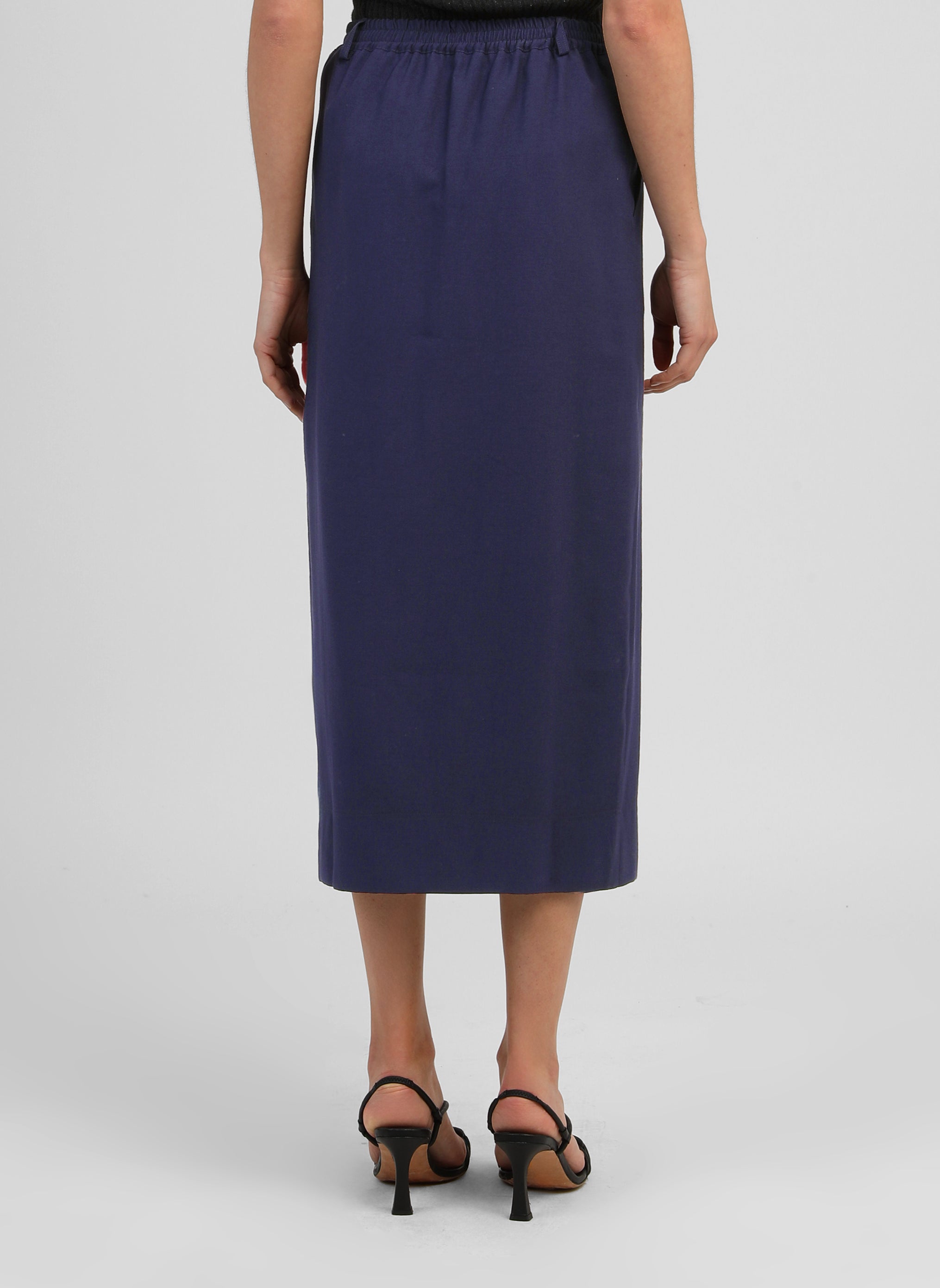 JUPE MIDI GAELLA marine