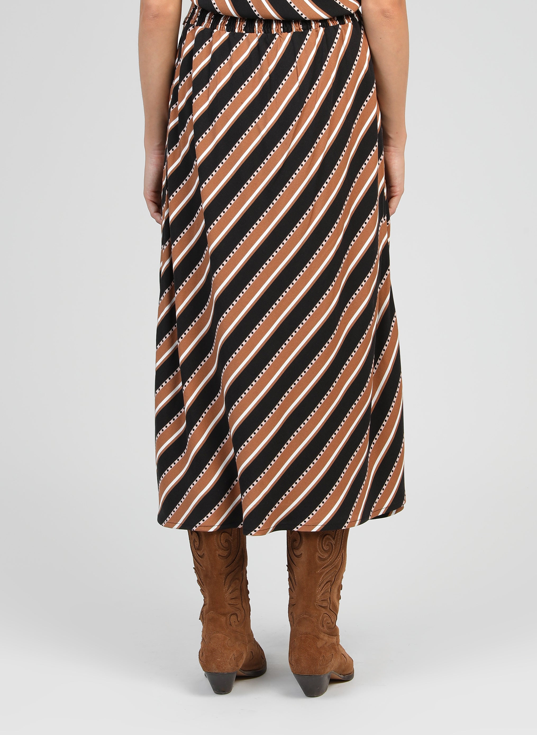 JUPE MIDI GANIA velia camel