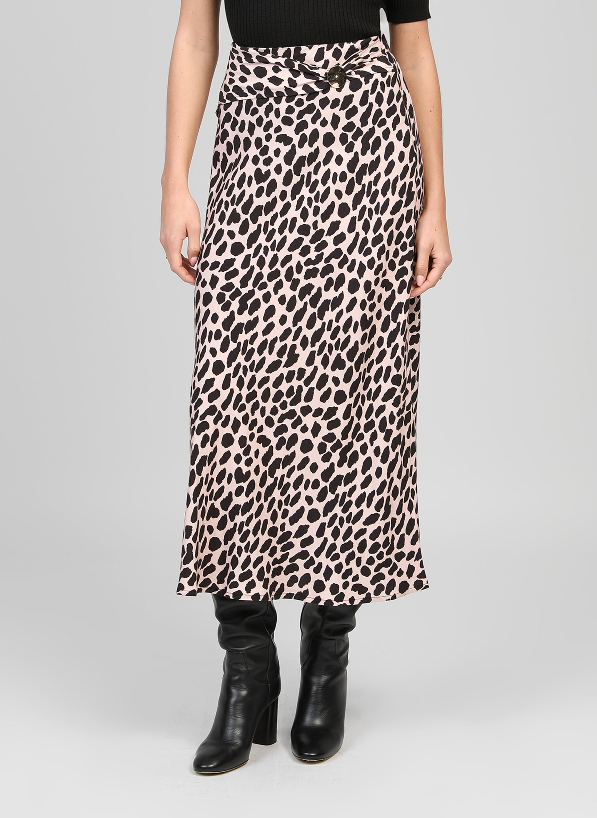 JUPE LONGUE GINELOU balou beige