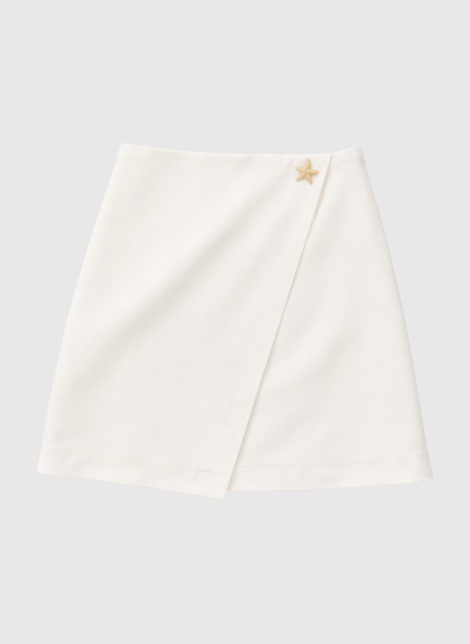 JUPE COURTE GIOVANI ecru