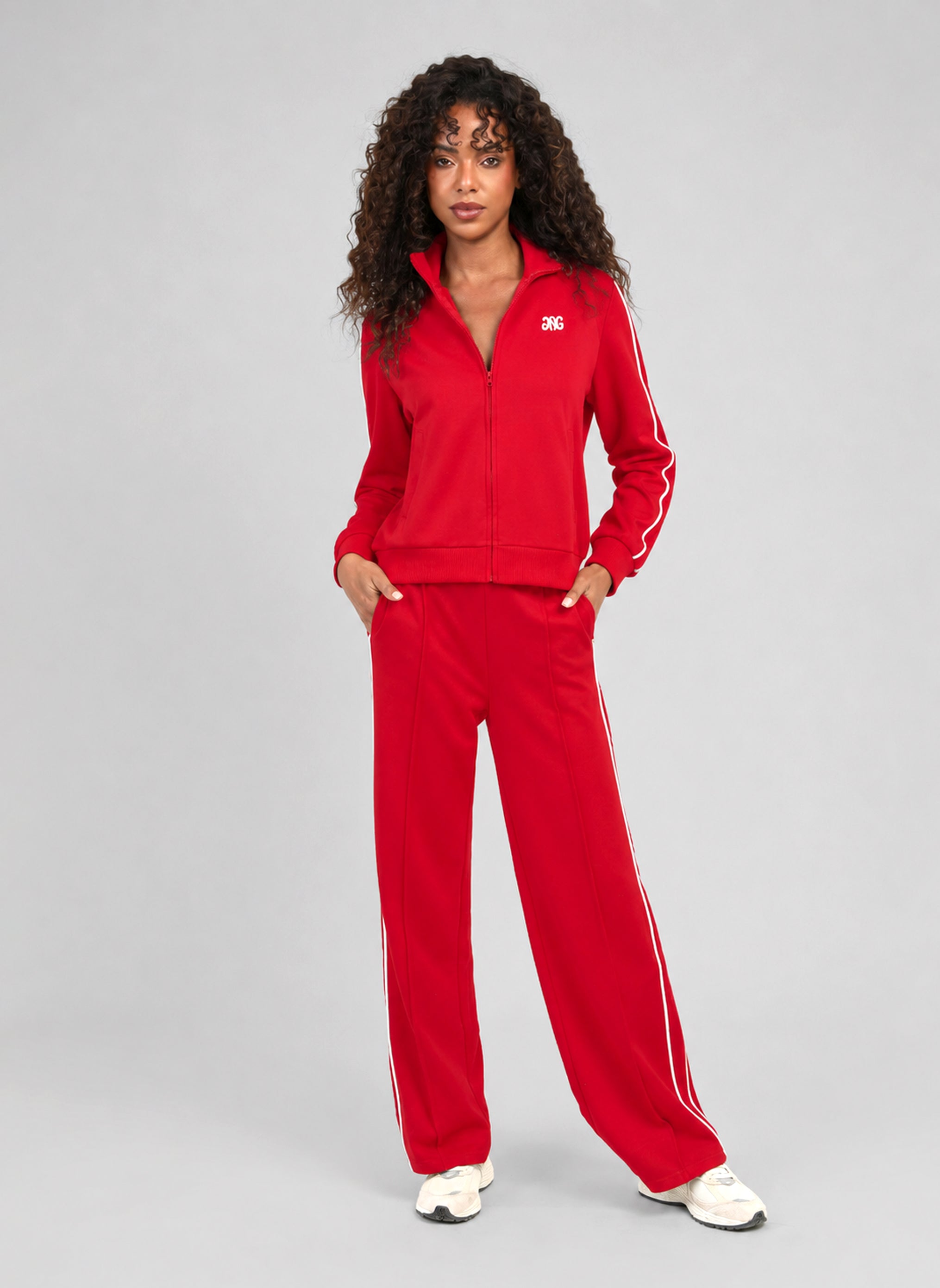 PANTALON PATRIVA rouge