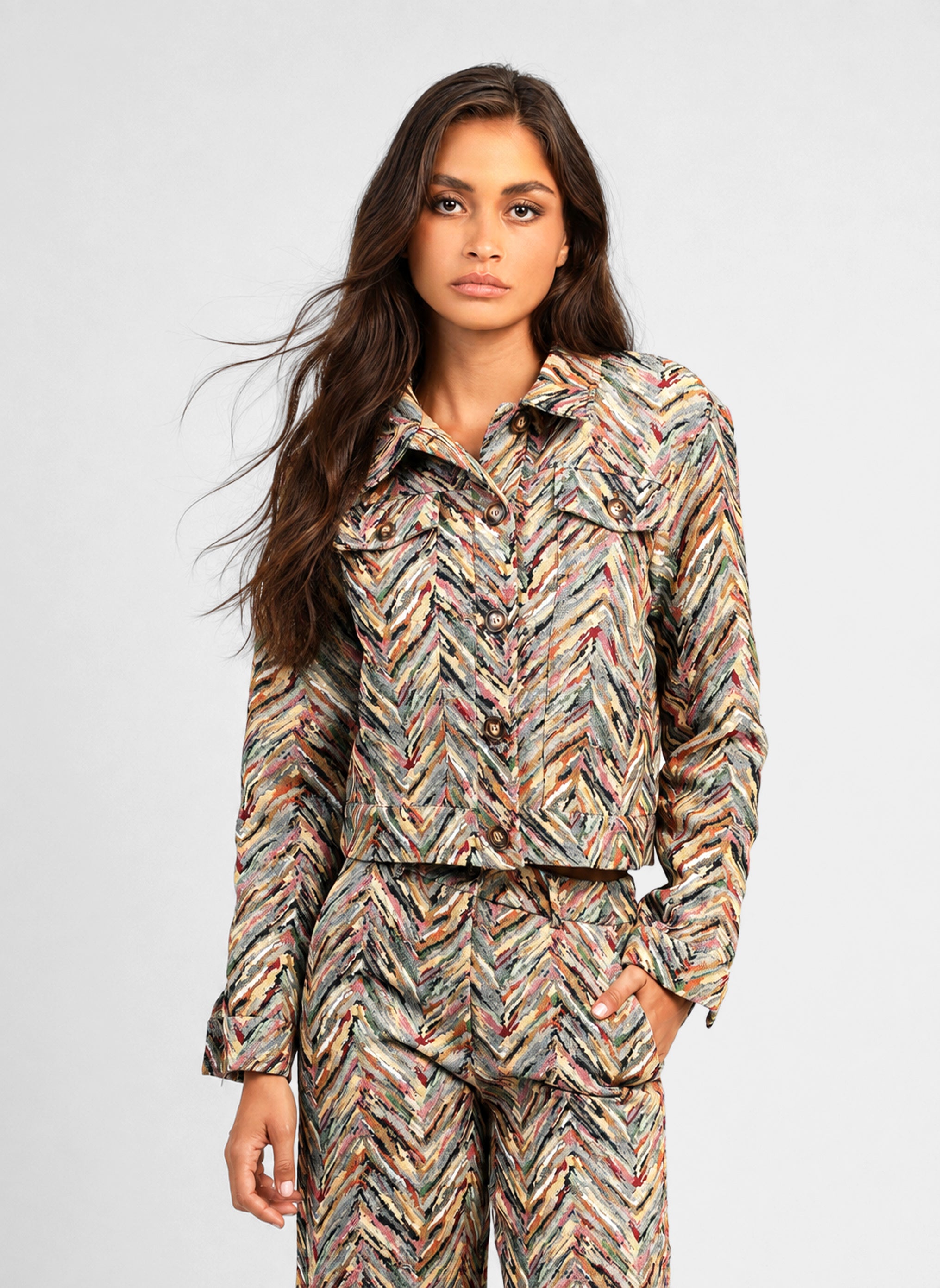 VESTE HALINA multico