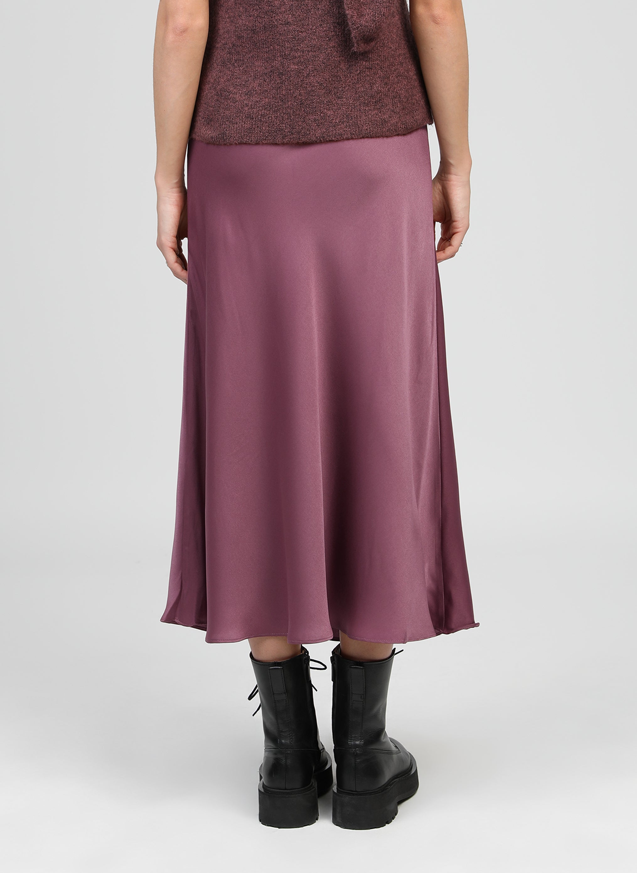 JUPE MIDI JANIALA rose