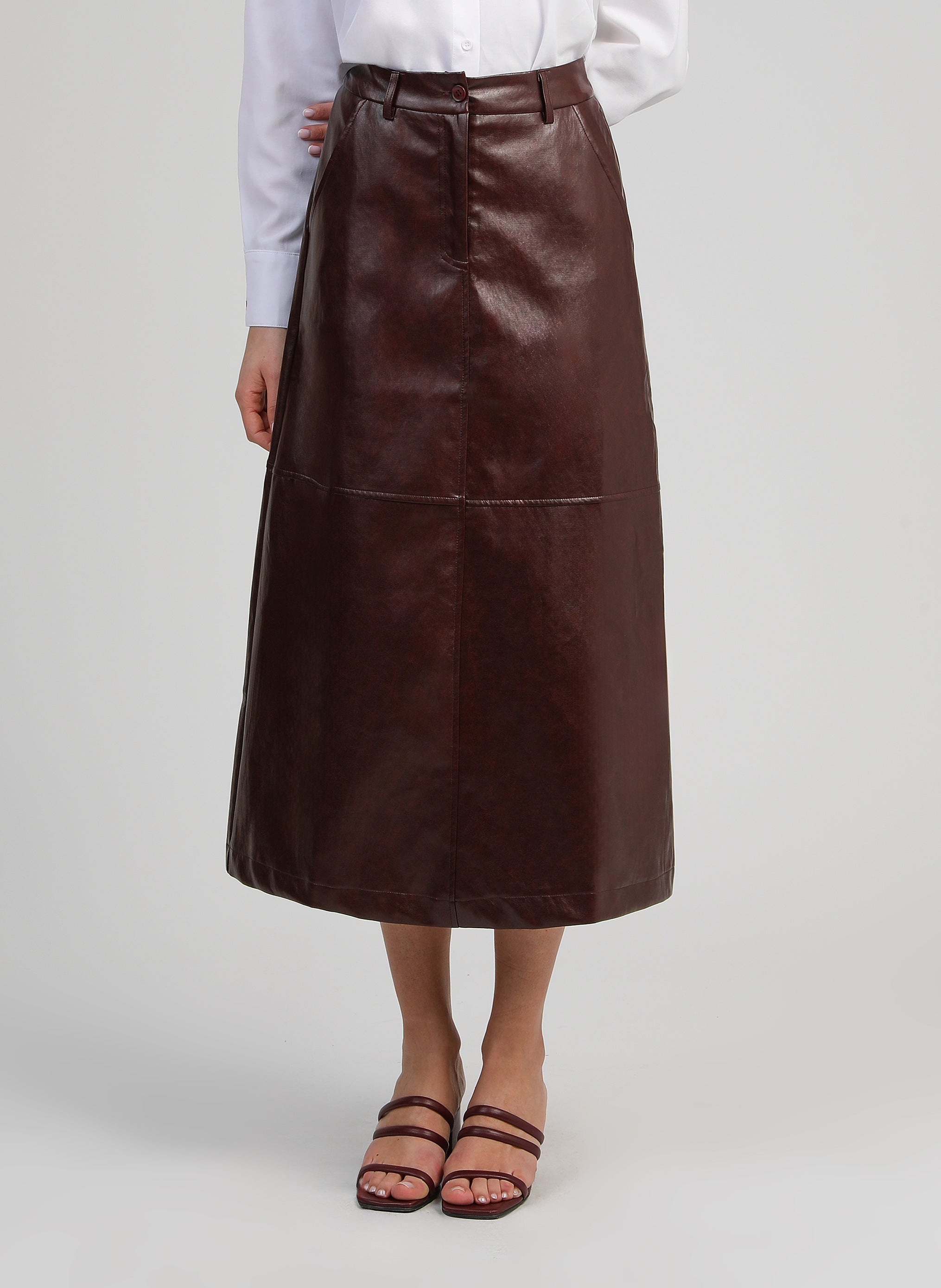 JUPE MIDI JOUKI wine