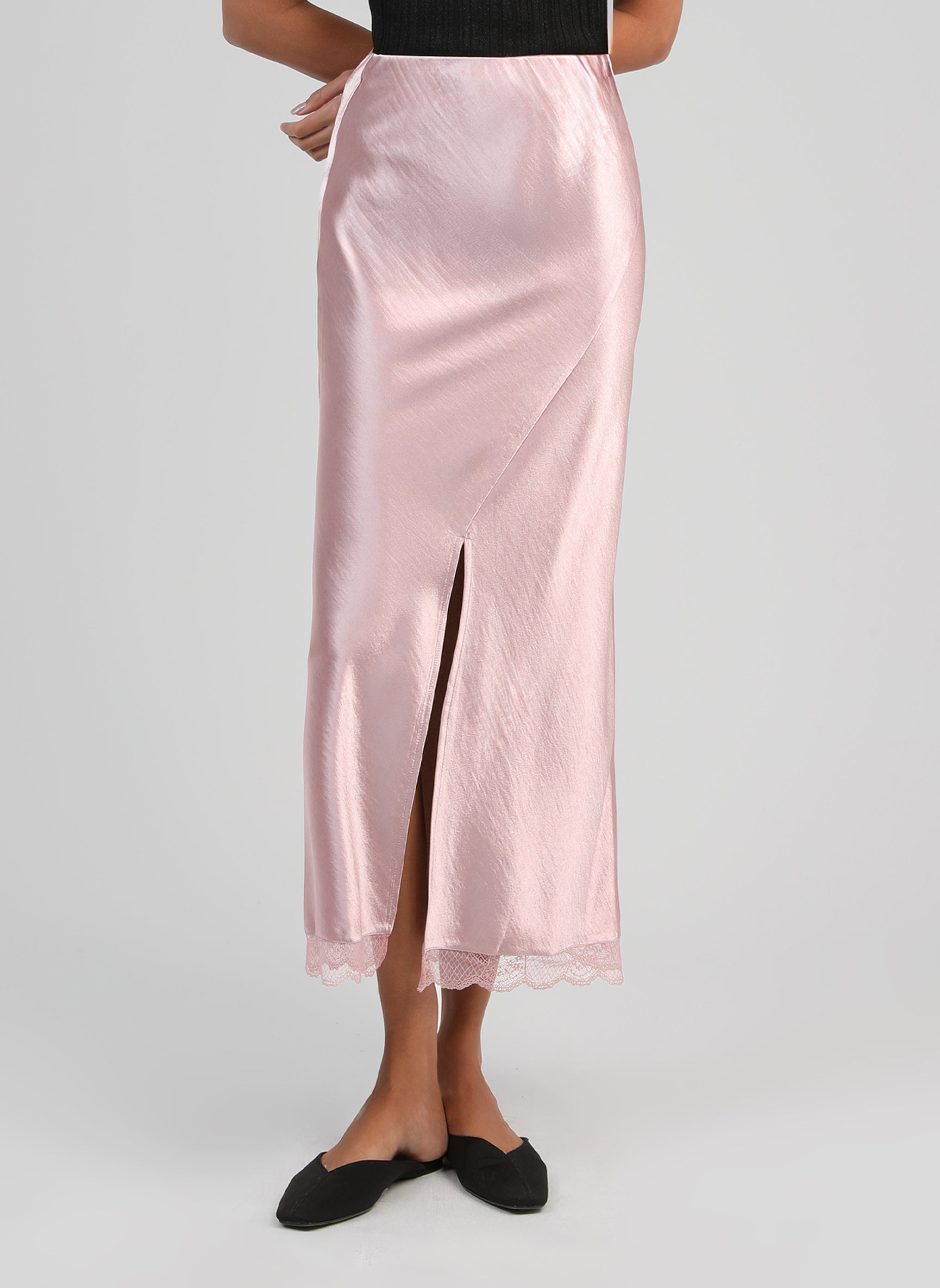 JUPE LONGUE JULIATA rose