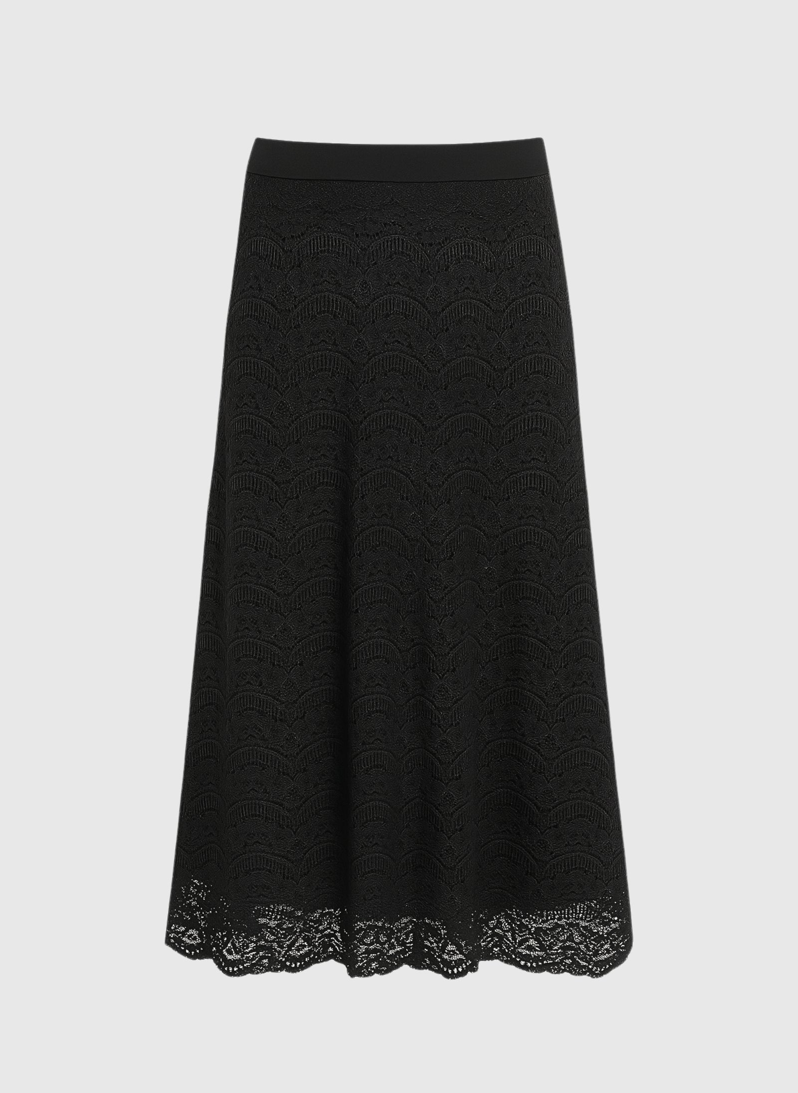 JUNILA MIDI SKIRT negro