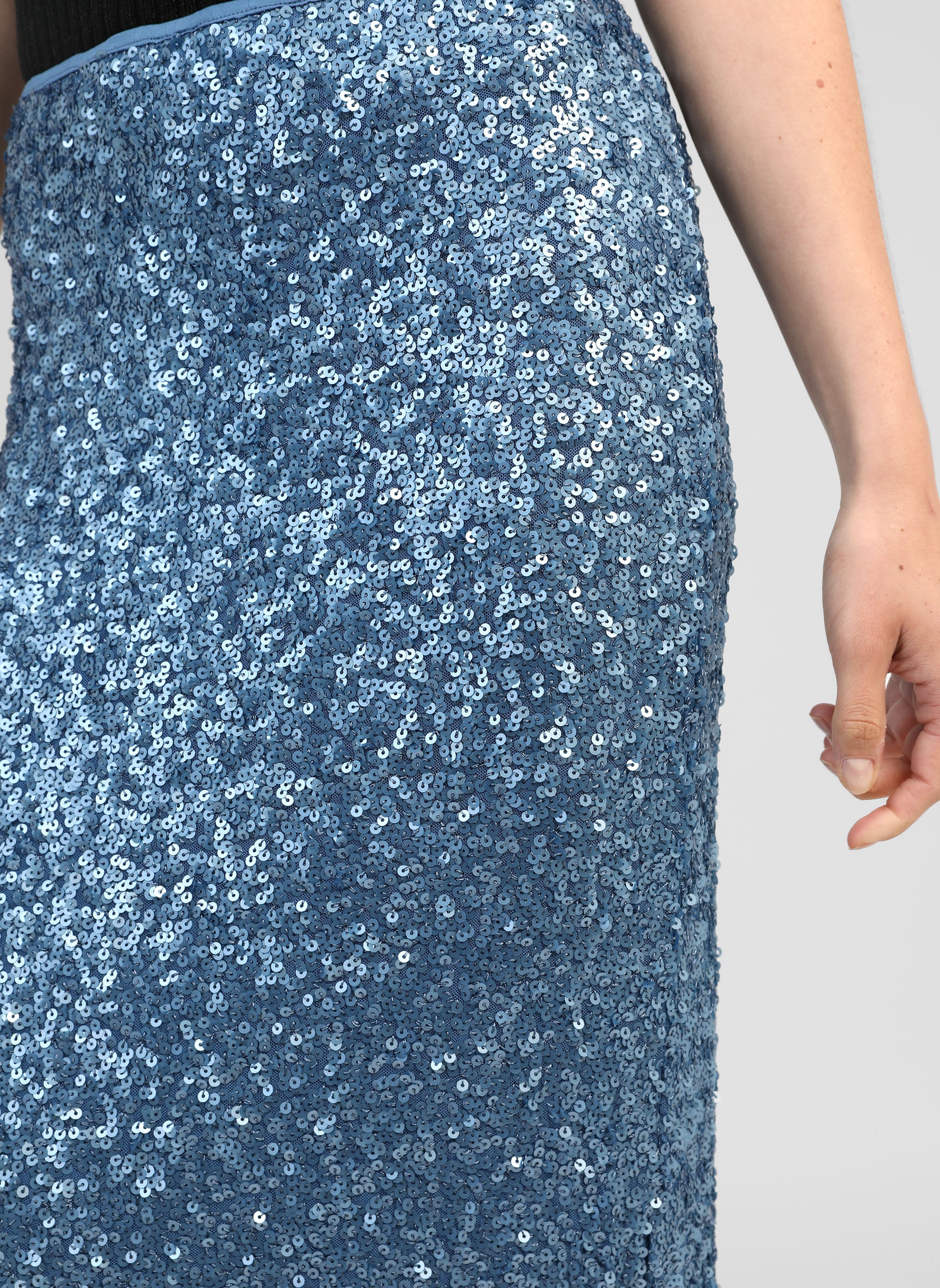 JUPE MIDI JURYFALA indigo