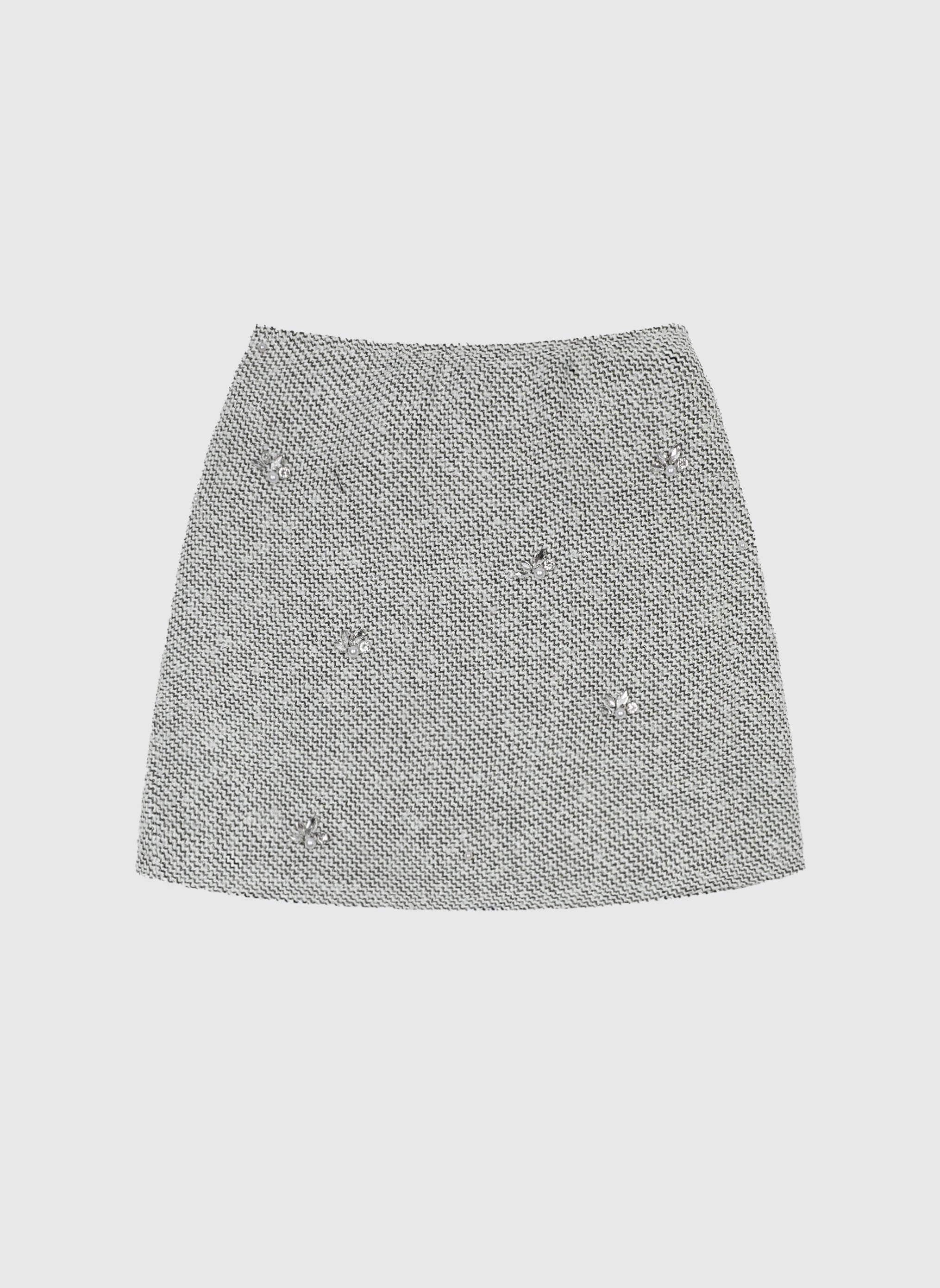 JUPE COURTE JYMA ecru