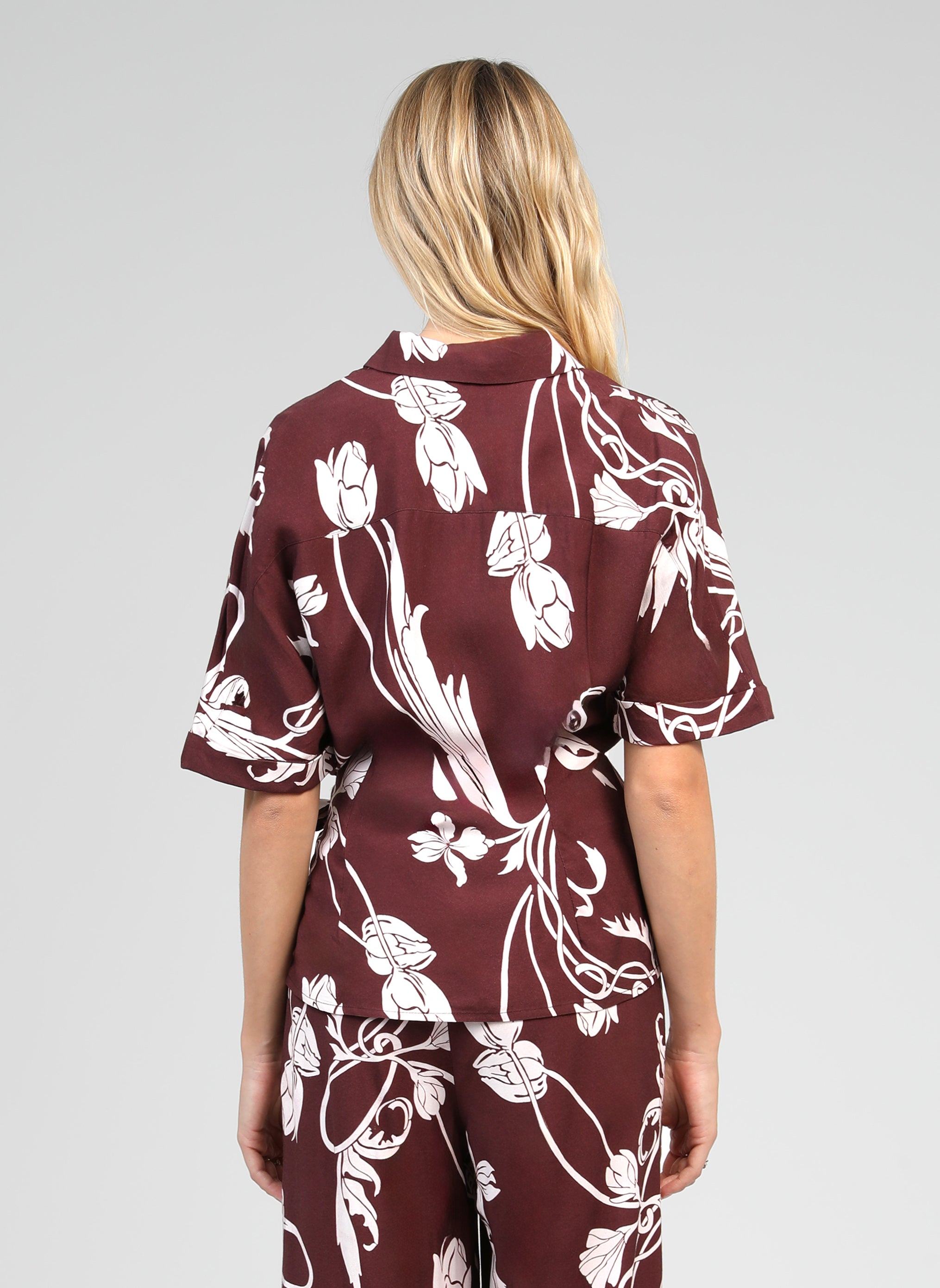 CHEMISE KAVY kriket bordeaux