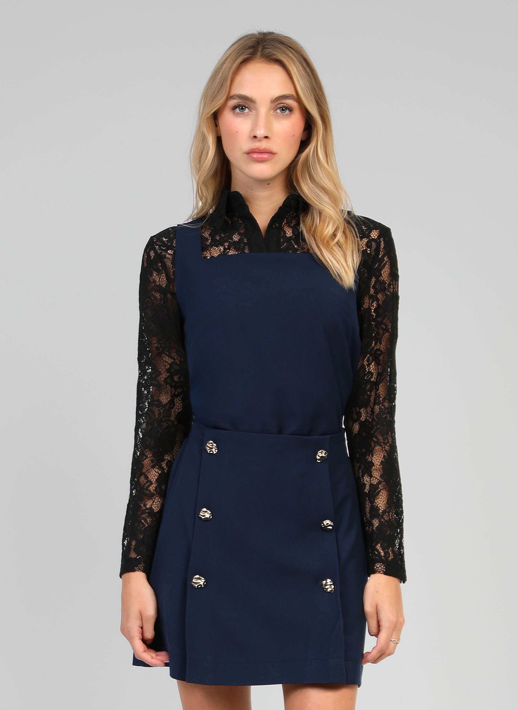 KELEO navy DEBARDEUR