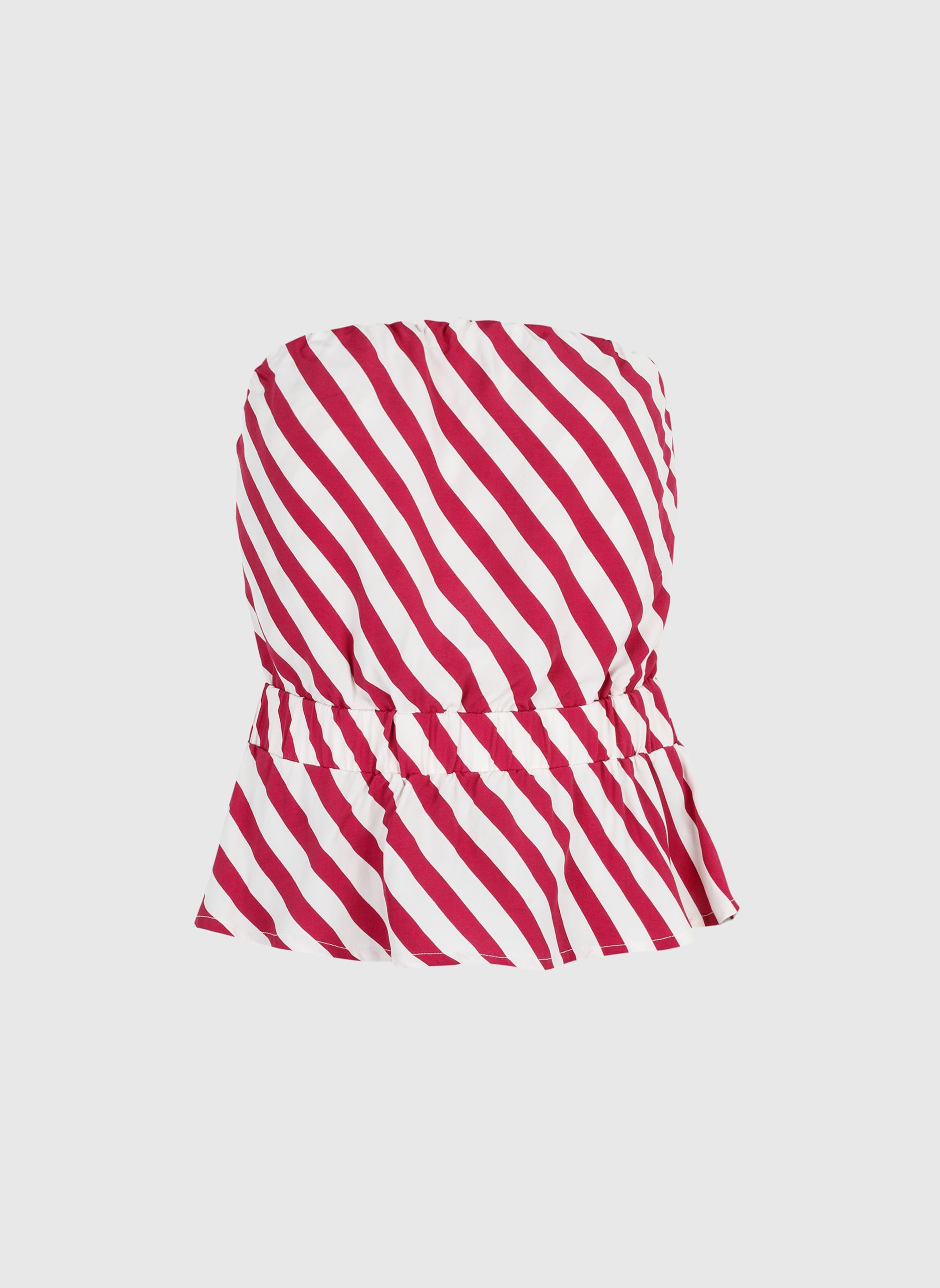 KITRY stipe frambuesa DEBARDEUR