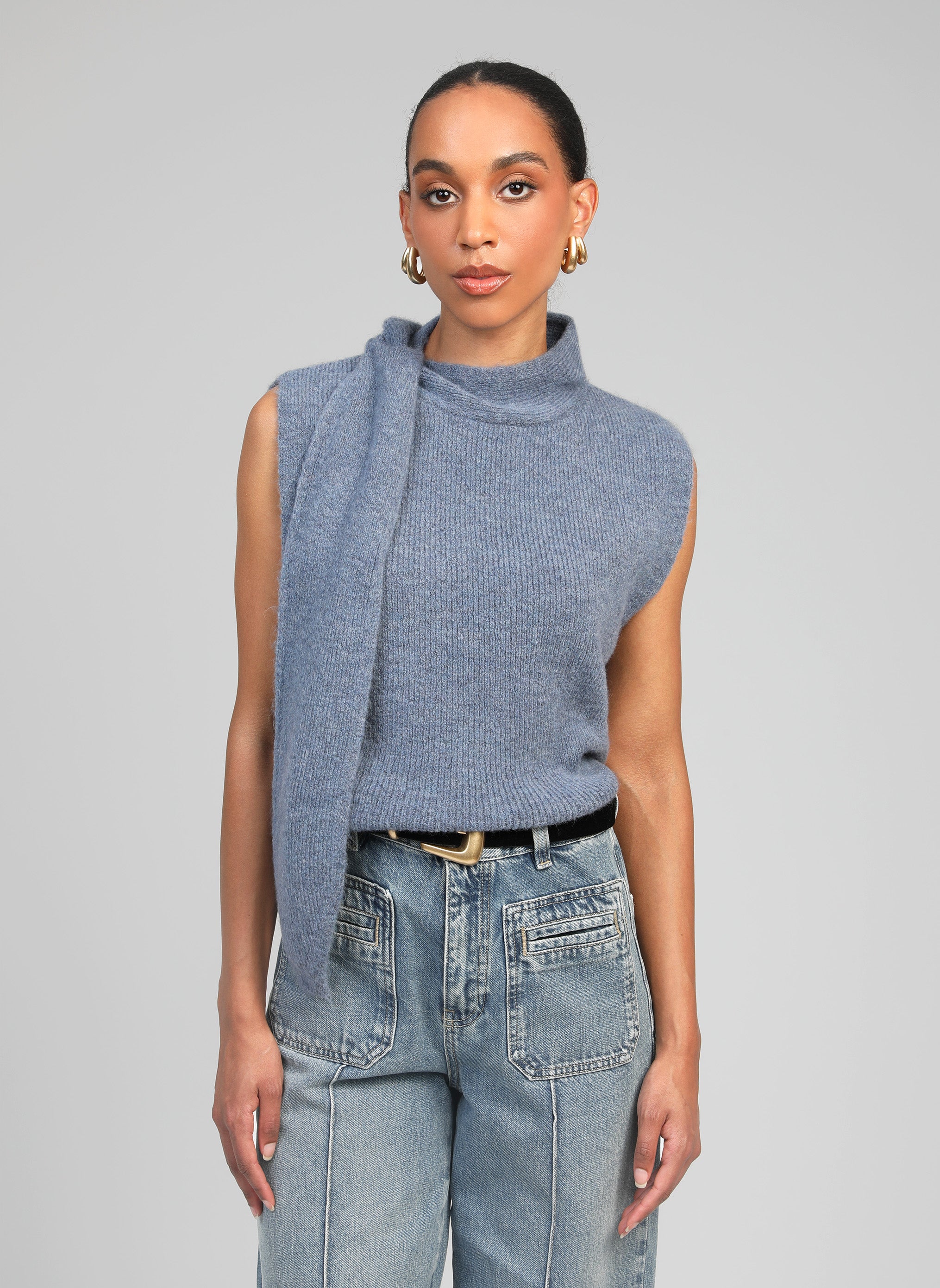 PULL LABIANI M denim