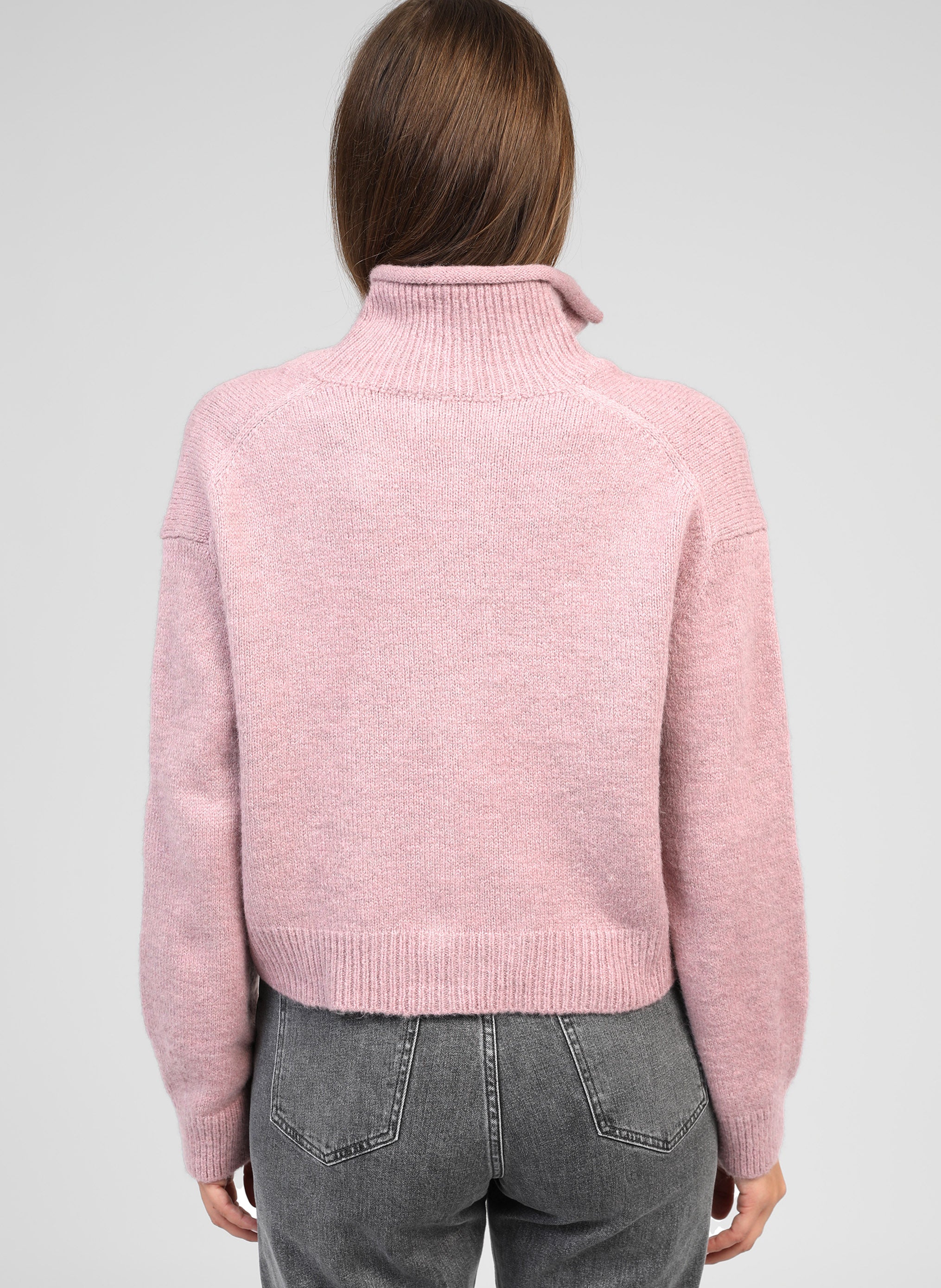 GILET LAKEYLA vieux rose