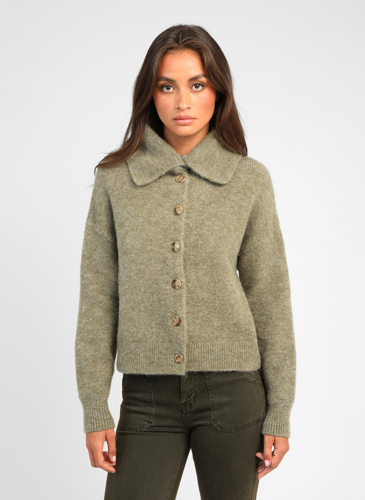 GILET LANTONY matcha