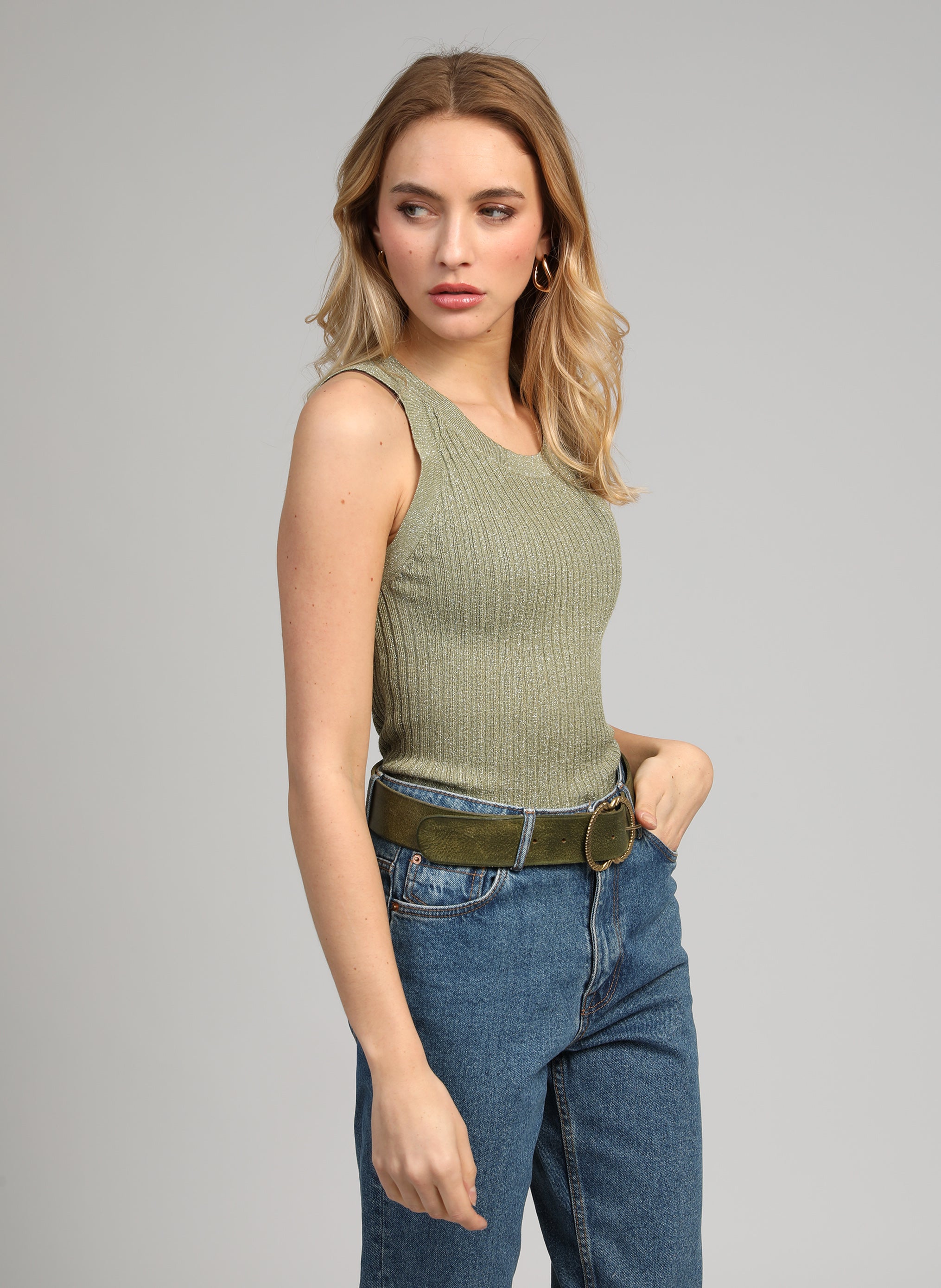 DEBARDEUR LAYA tilleul