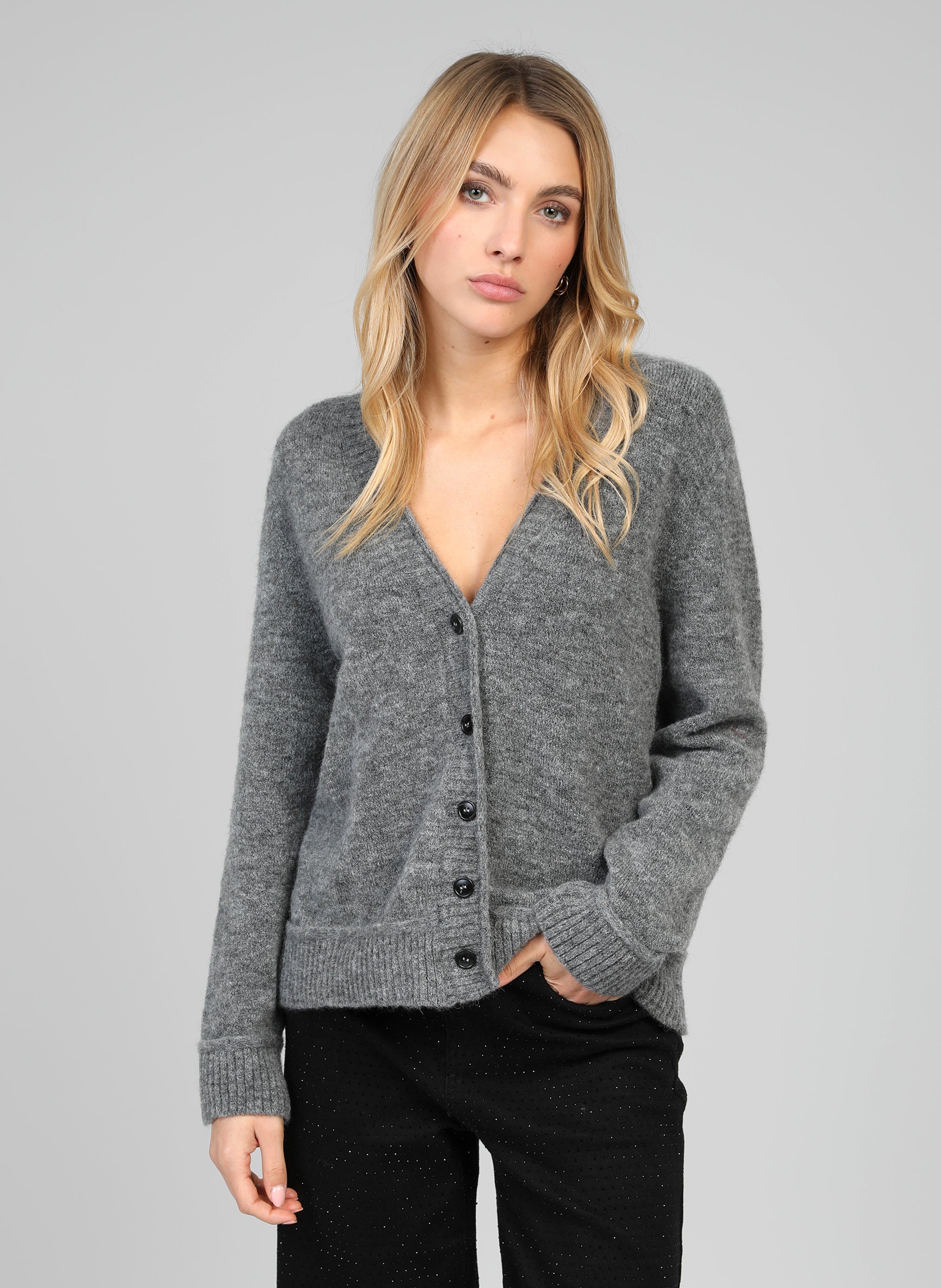 GILET LEBORA gris