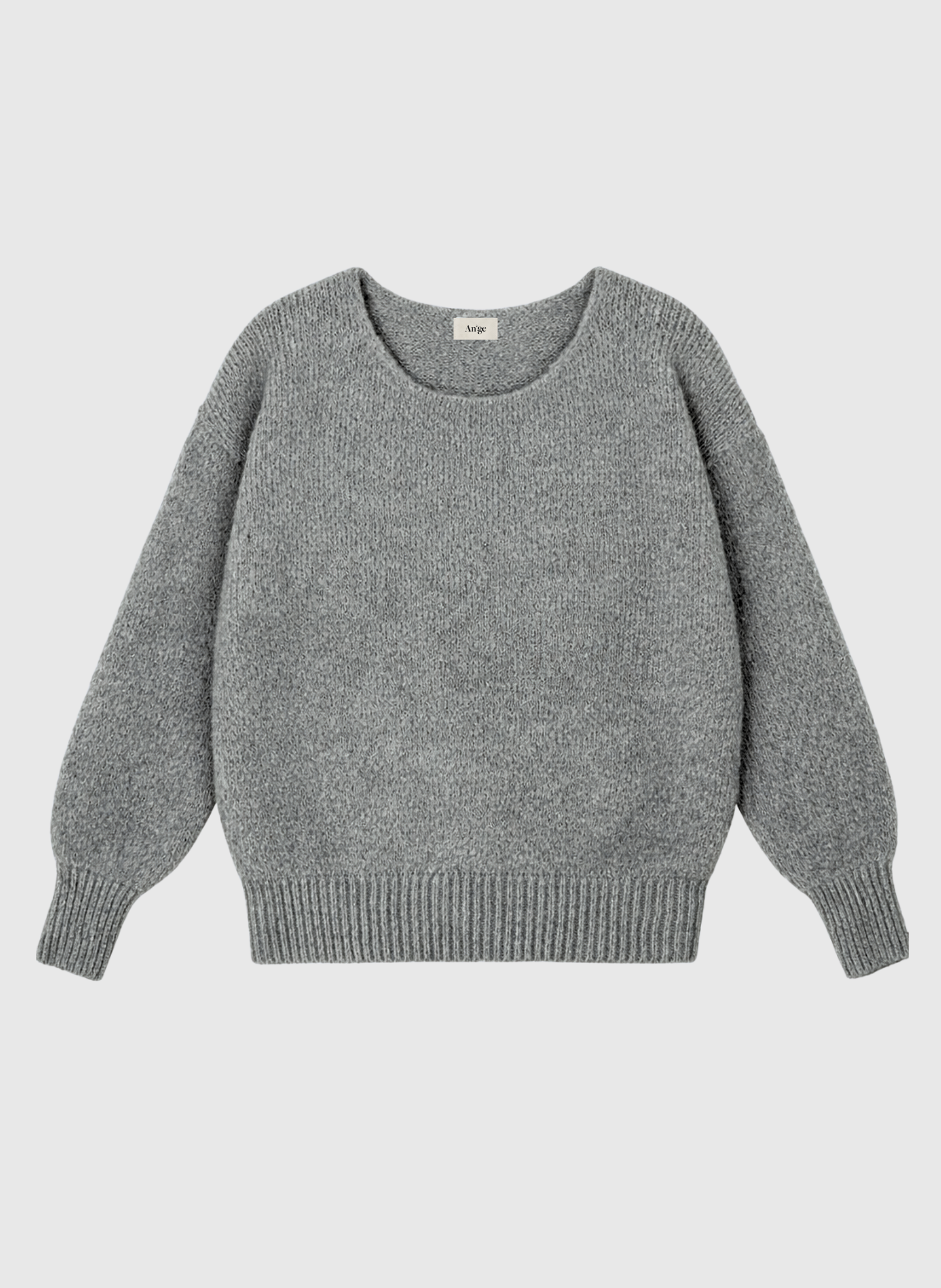 PULL LEBOUM gris chine