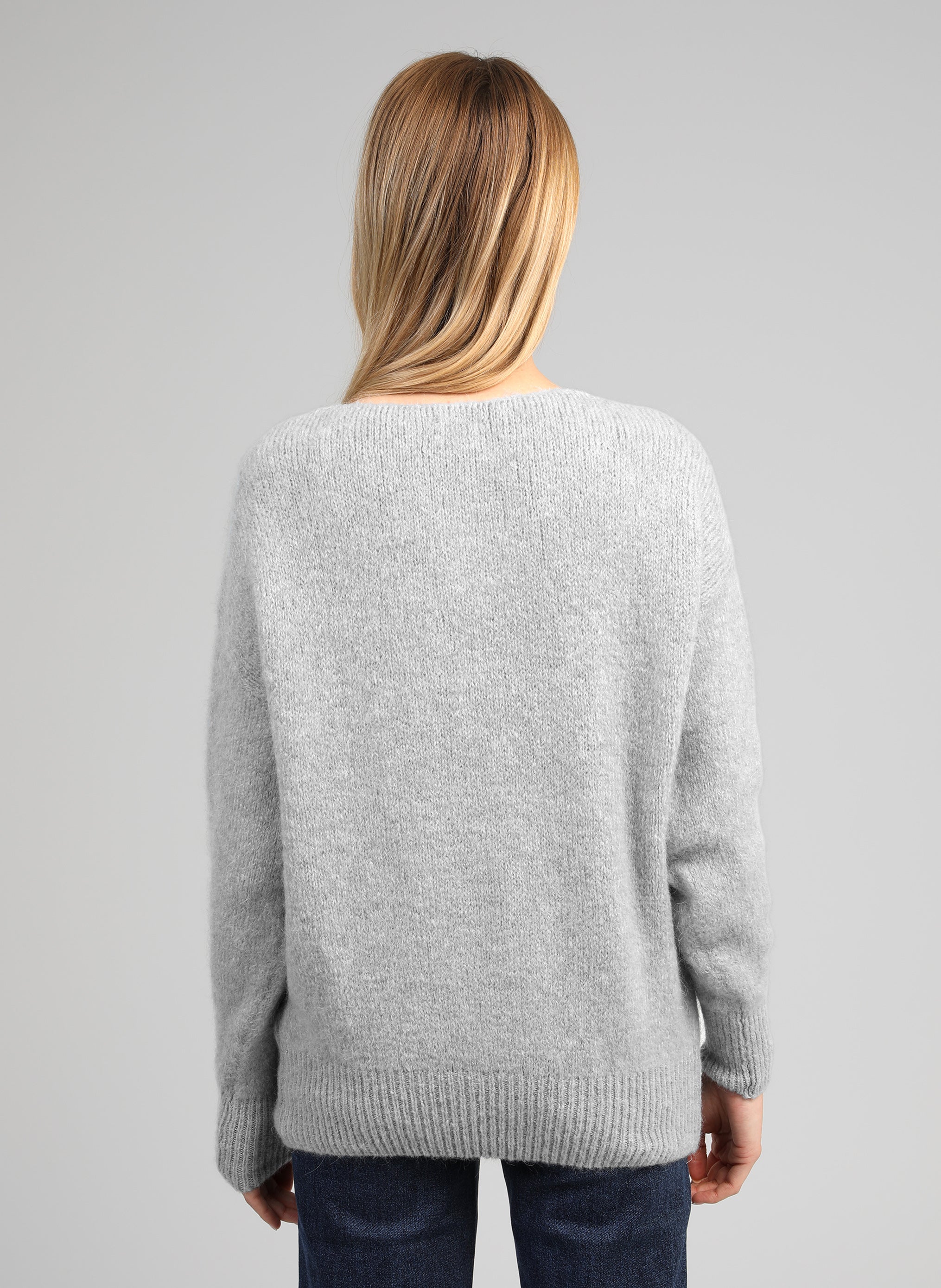 PULL LEBOUM gris clair