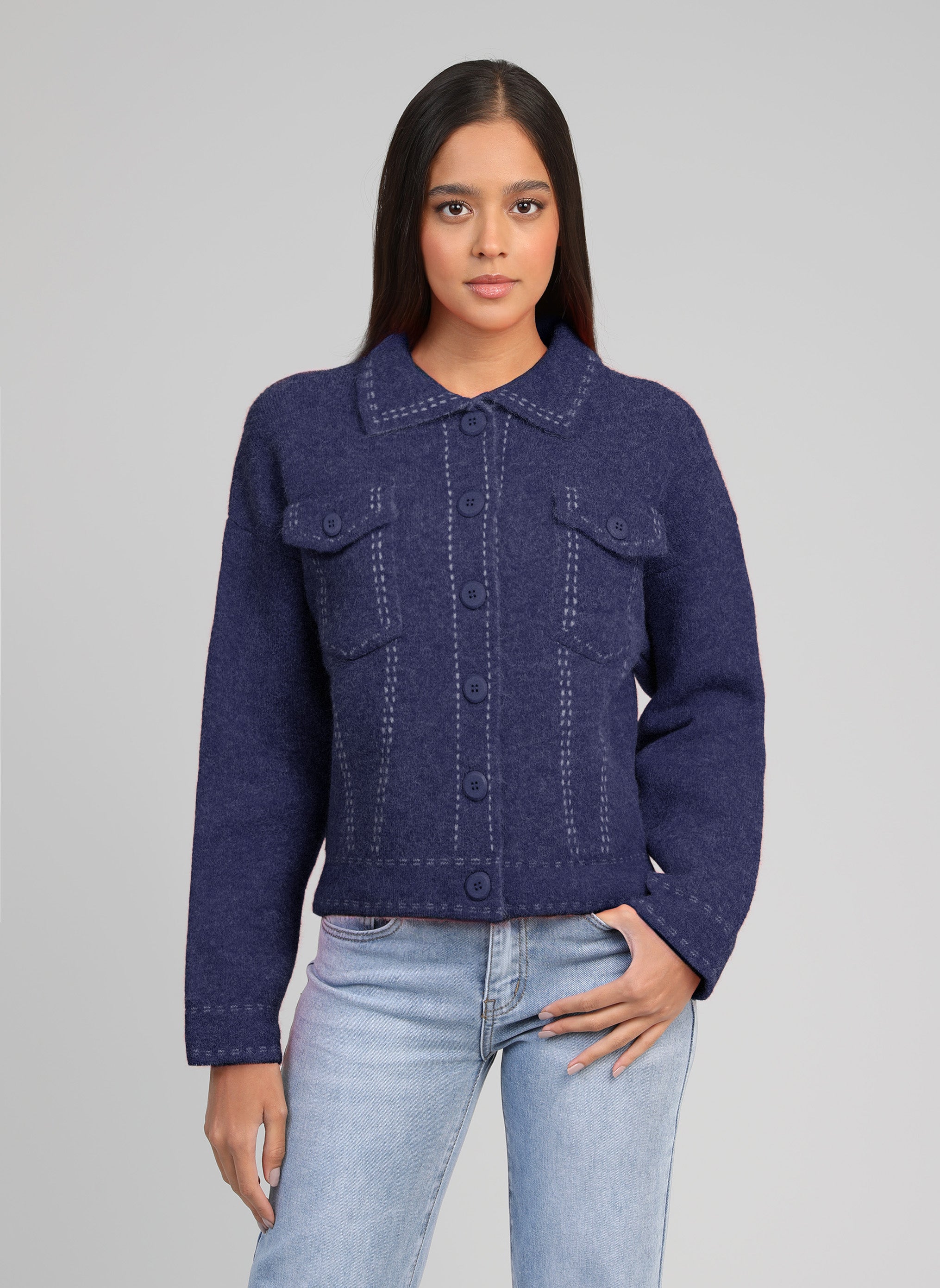 GILET LECODY marine