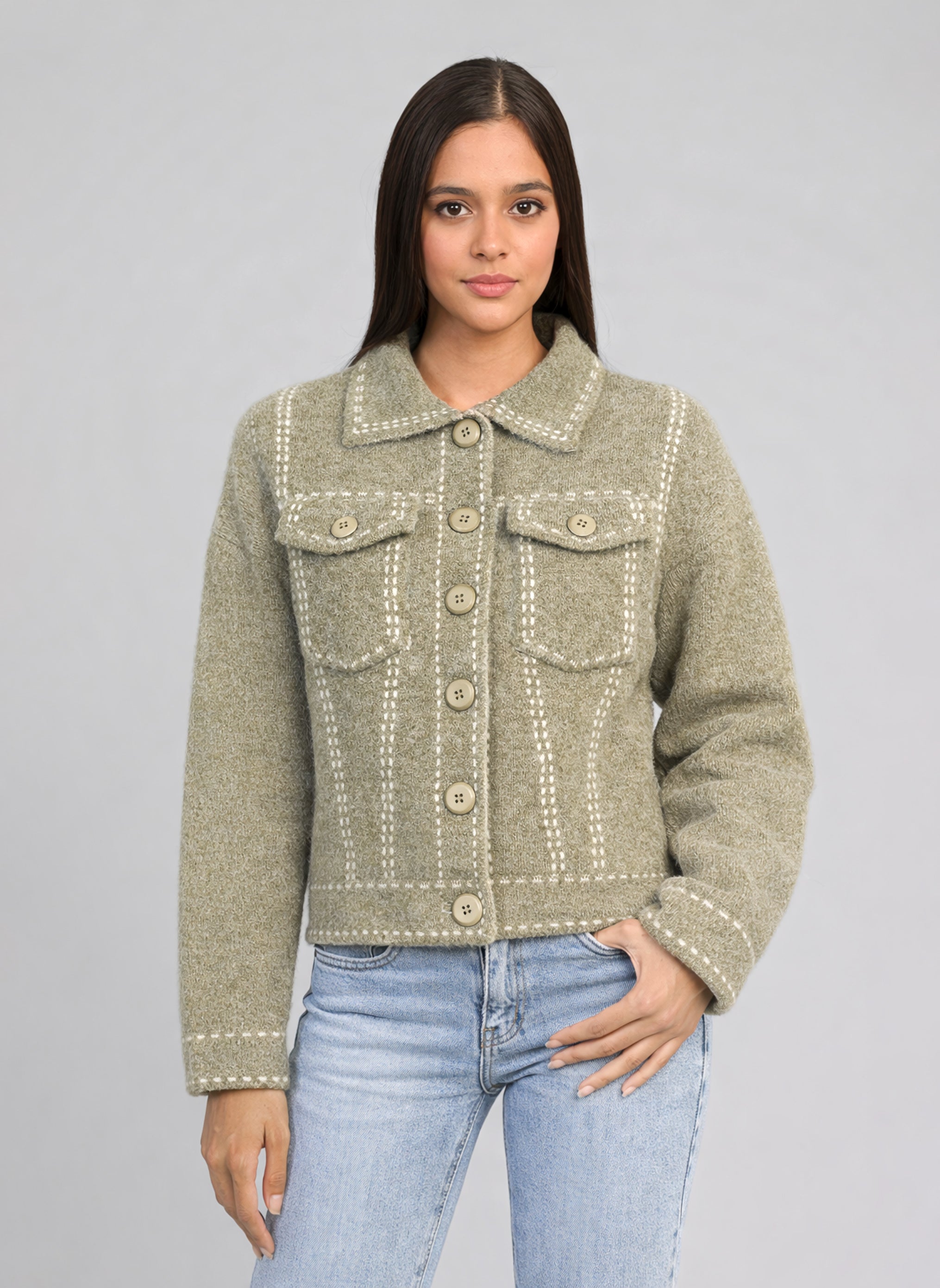 GILET LECODY tilleul