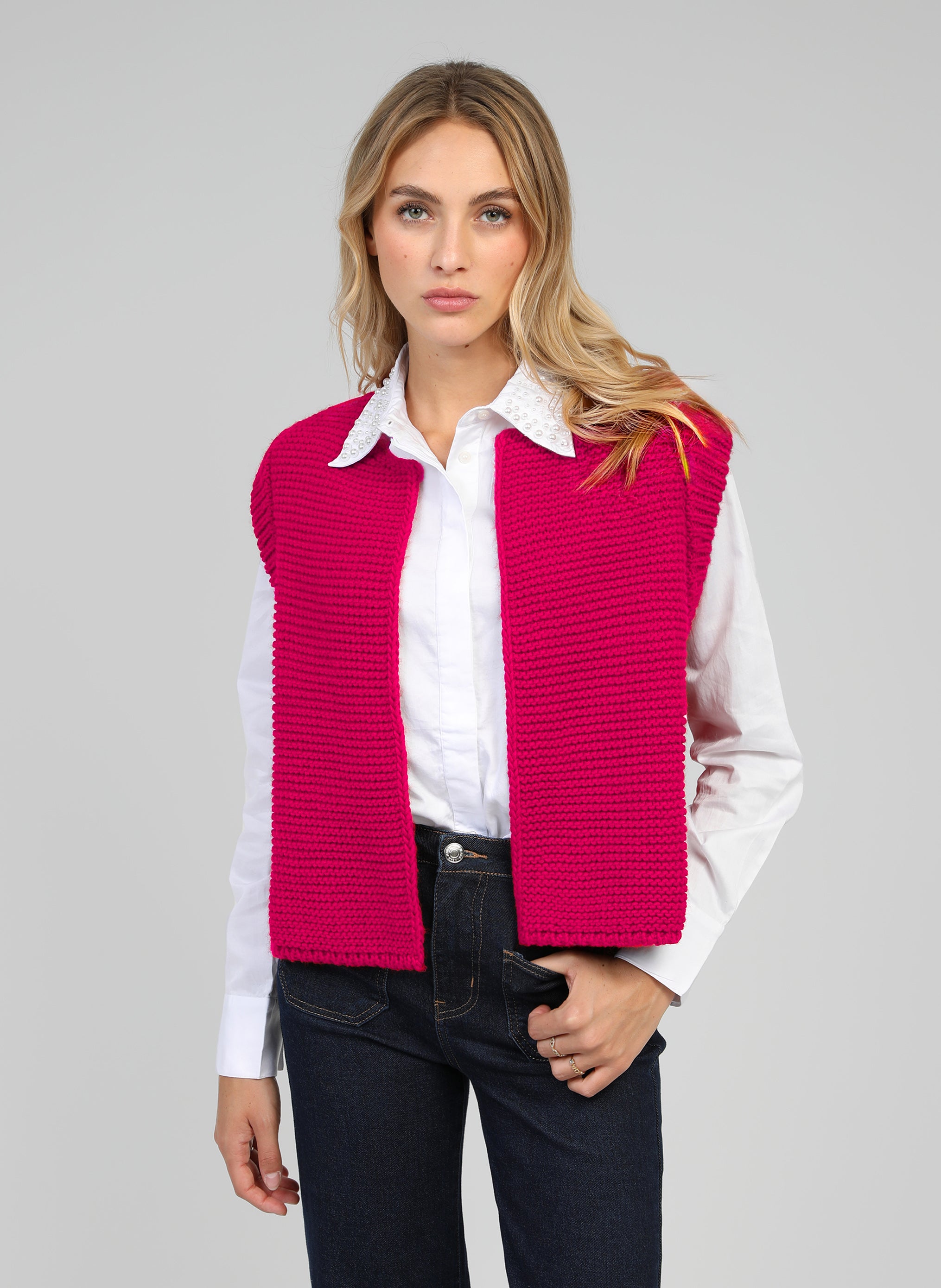GILET LEGRINGO fushia
