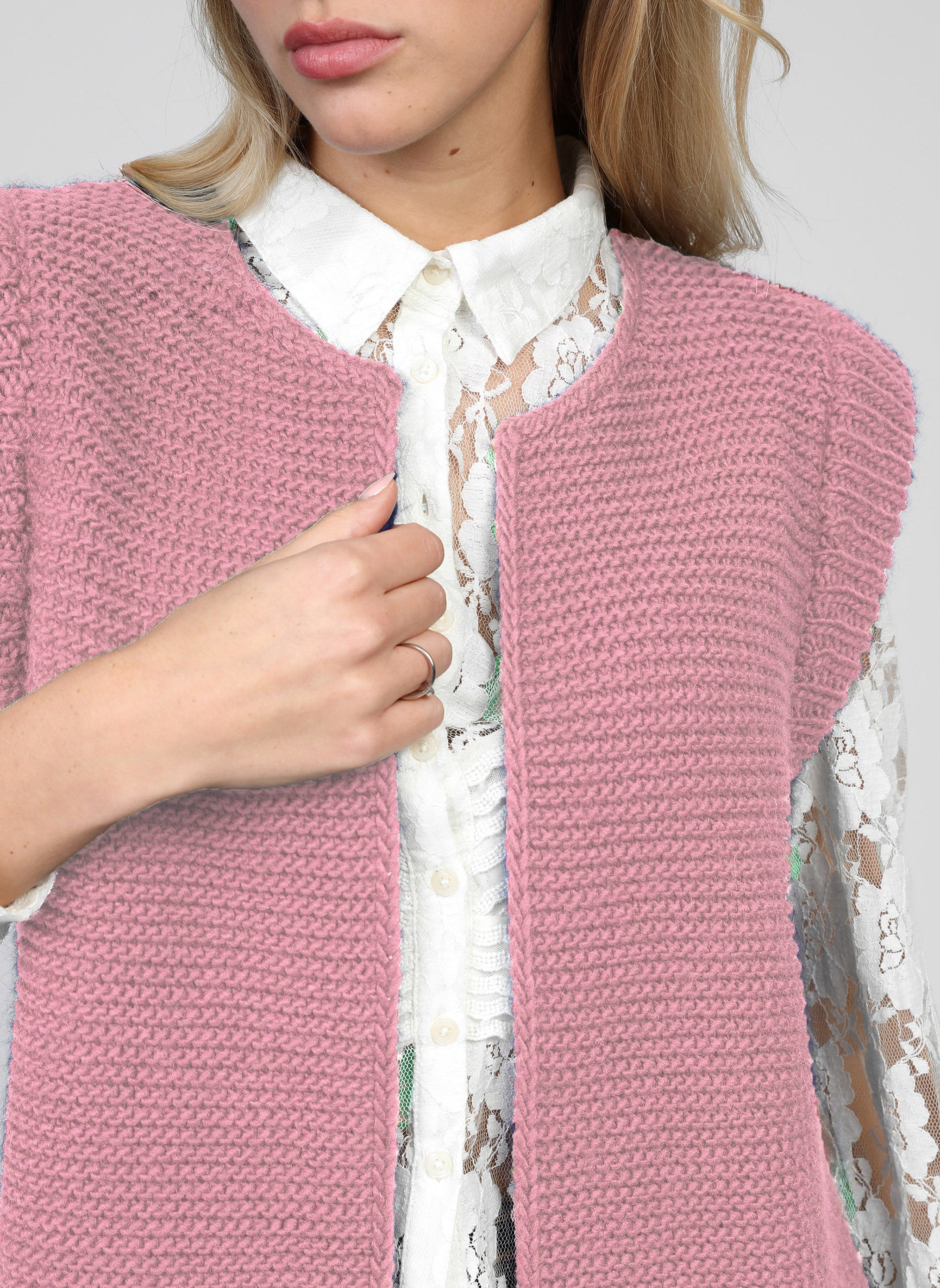 GILET LEGRINGO rose