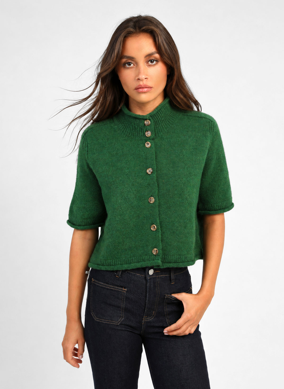 GILET LELYA vert