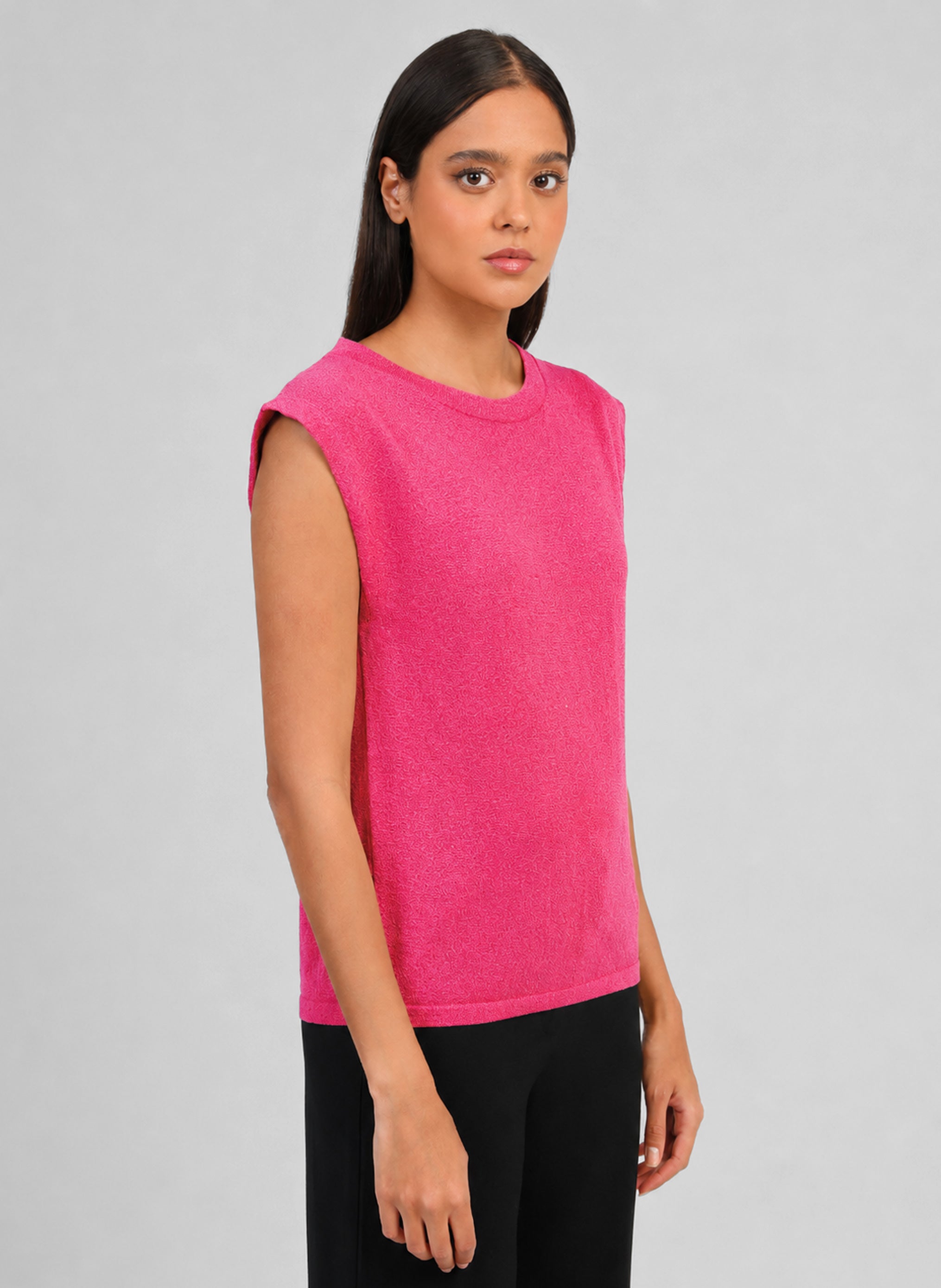 PULL LENATI fuschia