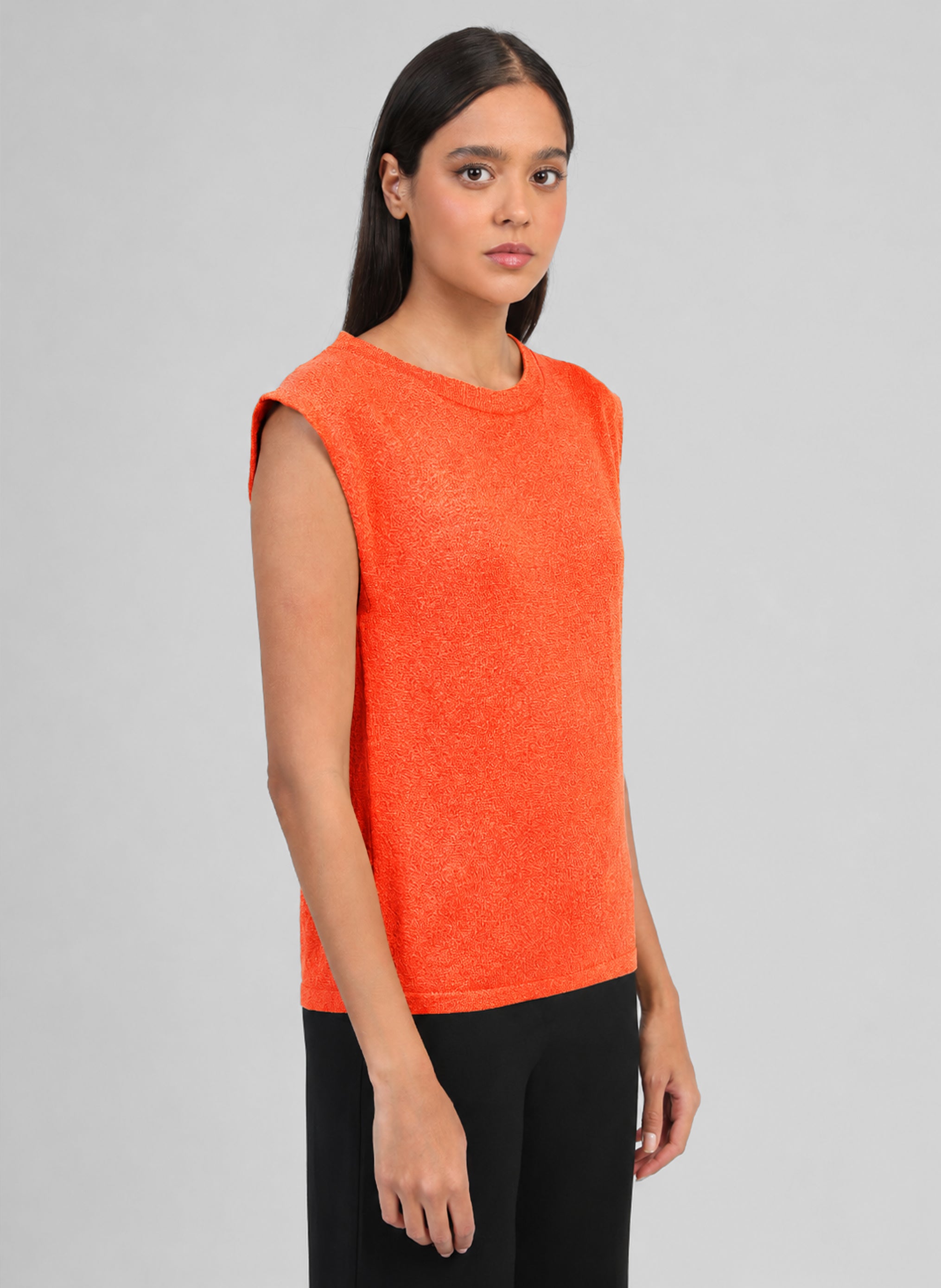 PULL LENATI orange