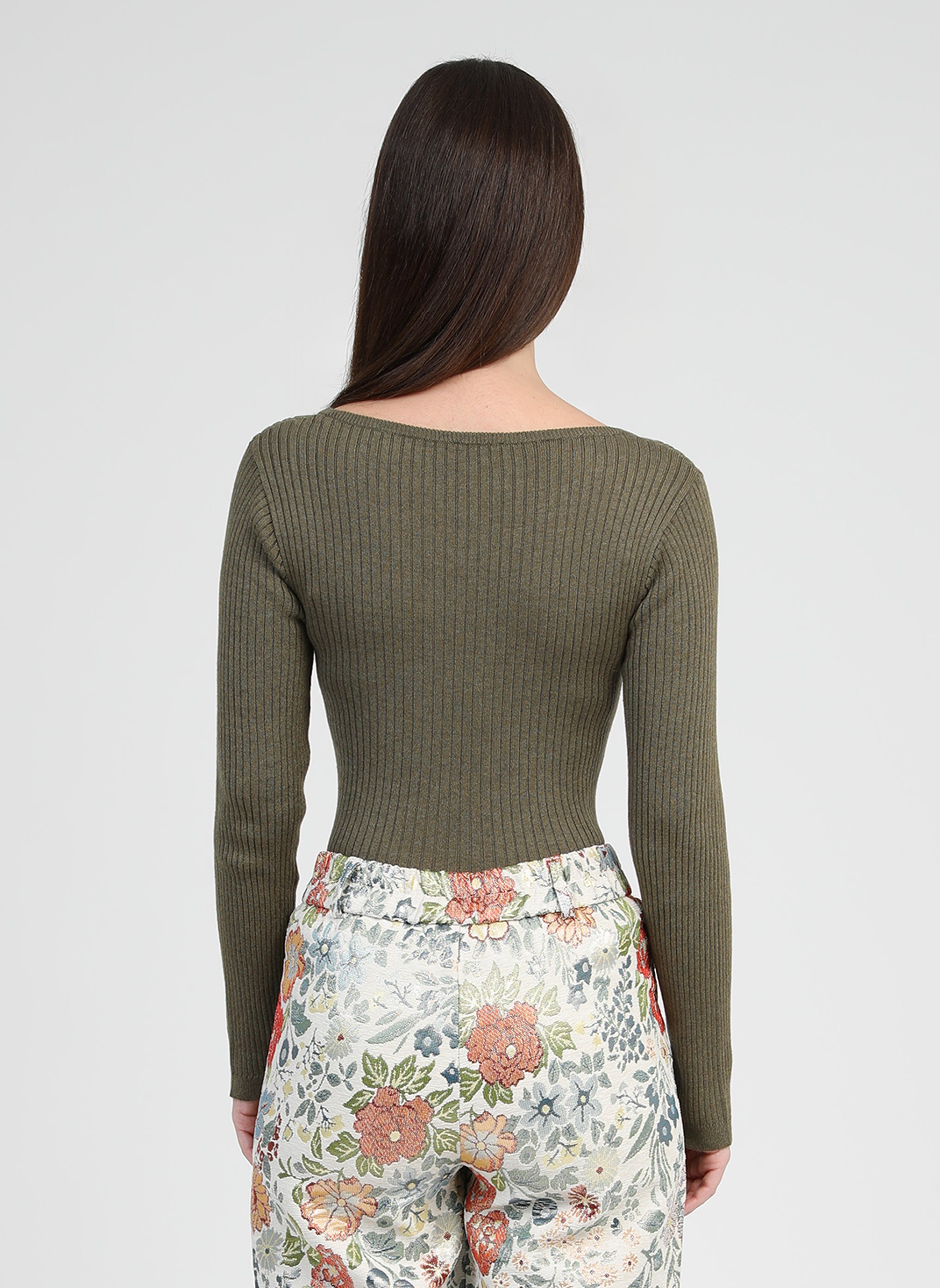 PULL LESIE militaire