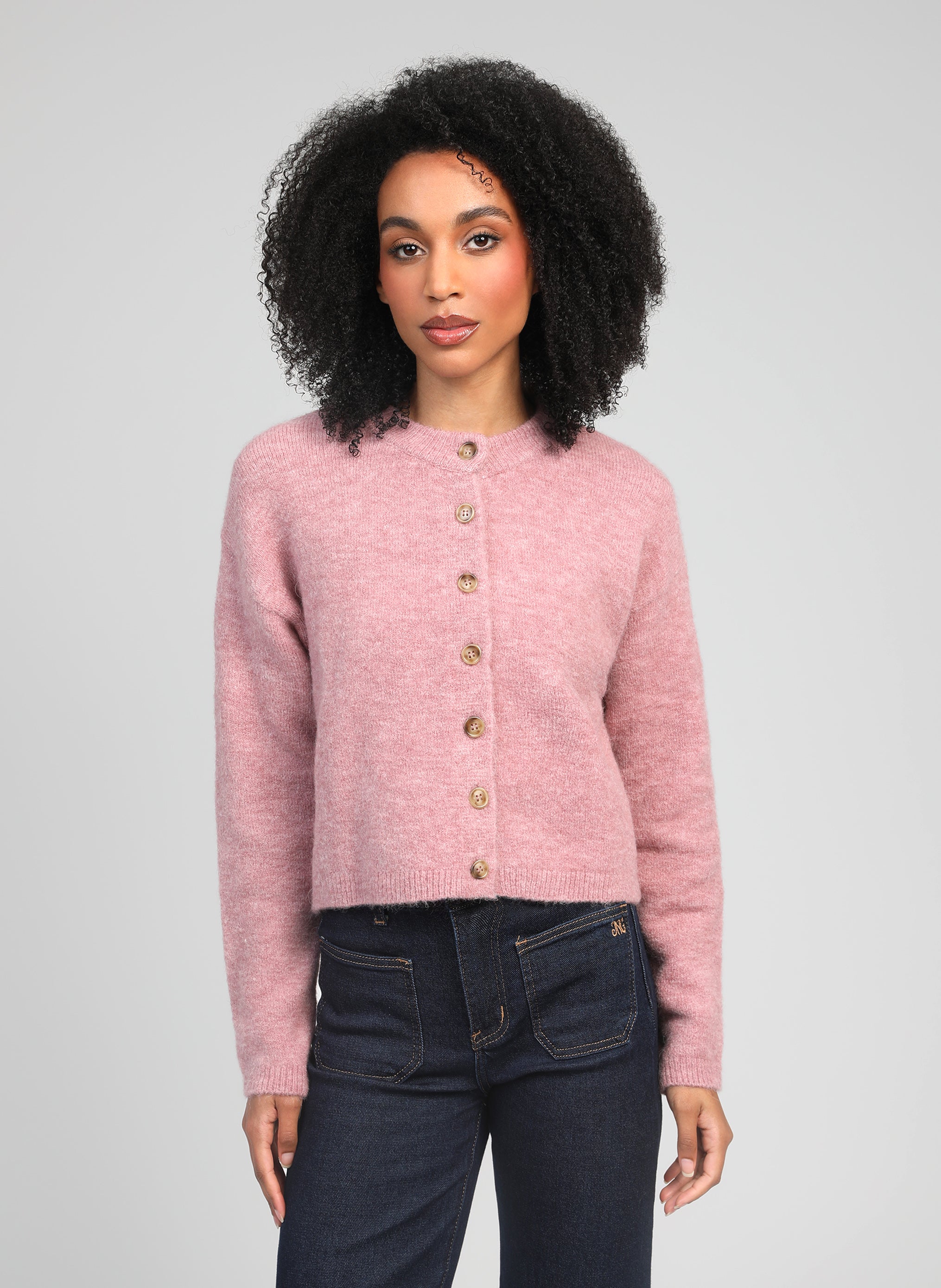 GILET LETIANA vx rose