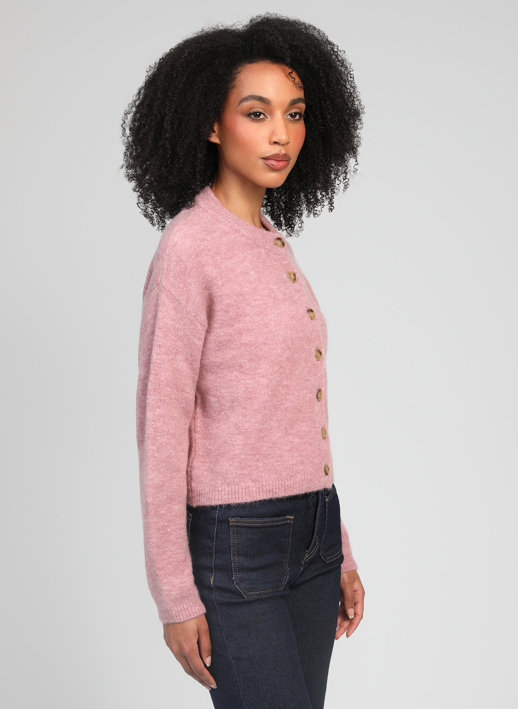 GILET LETIANA vx rose
