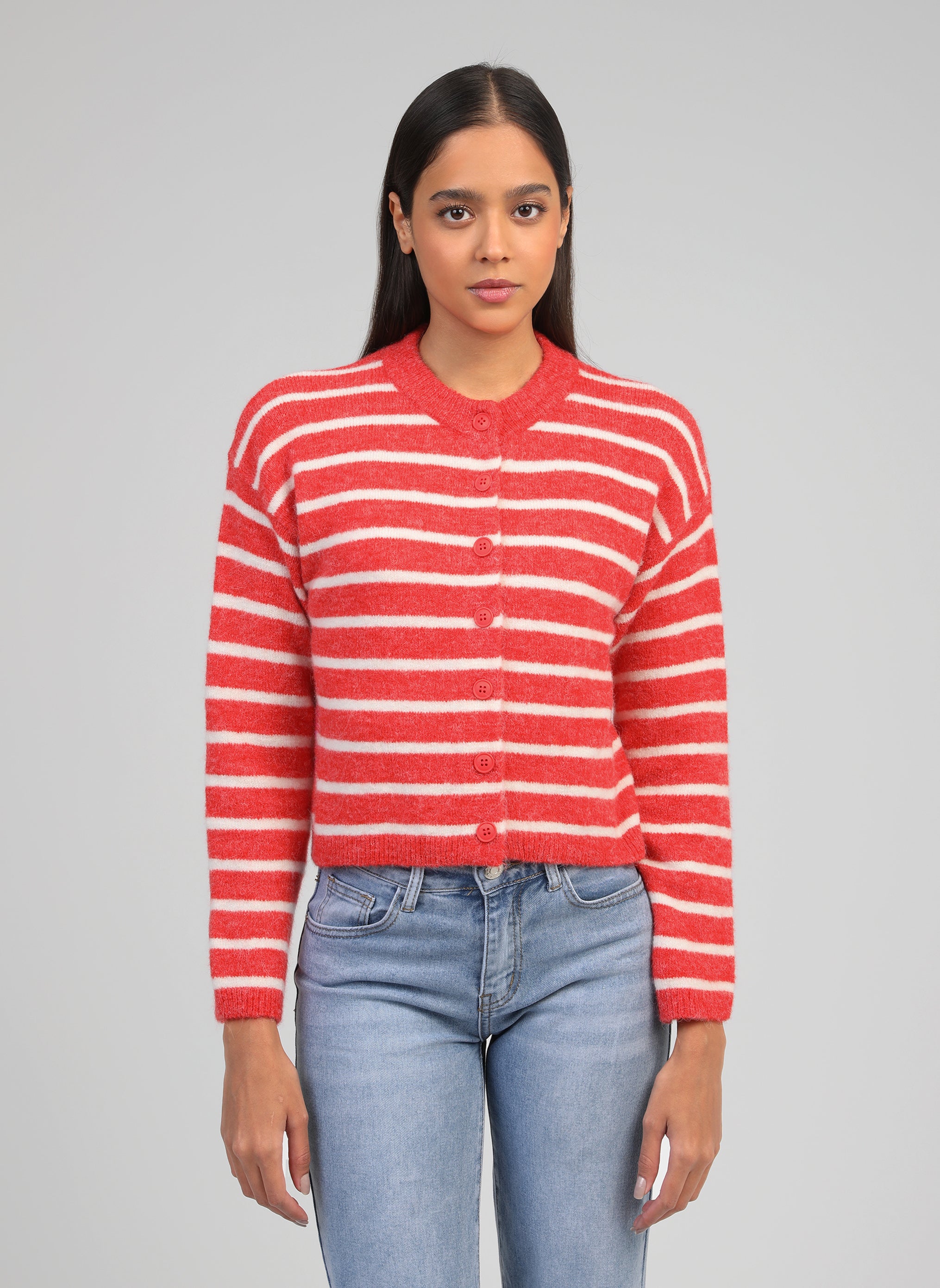 GILET LETINARA coquelicot