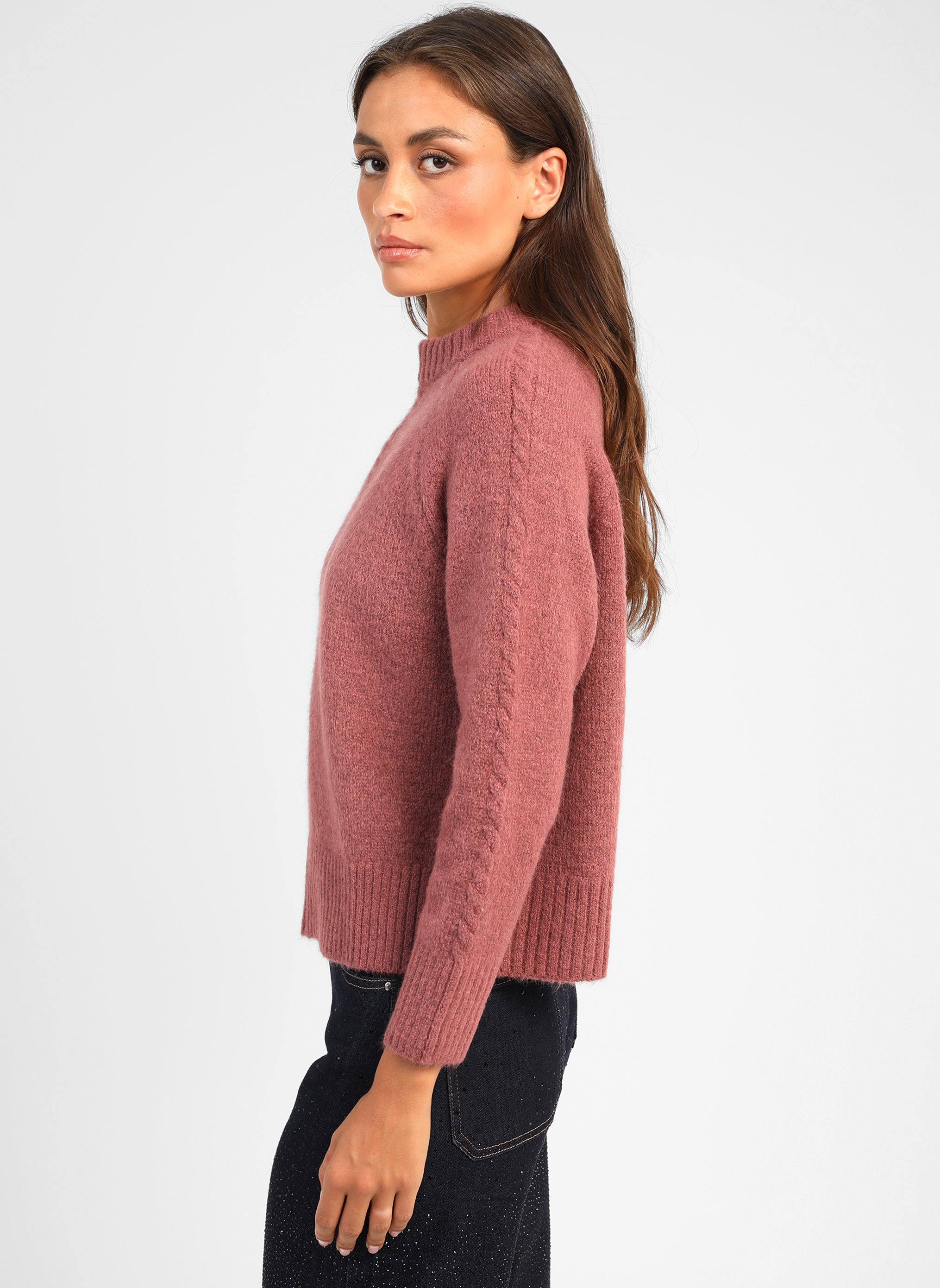PULL LETRESSY bois de rose