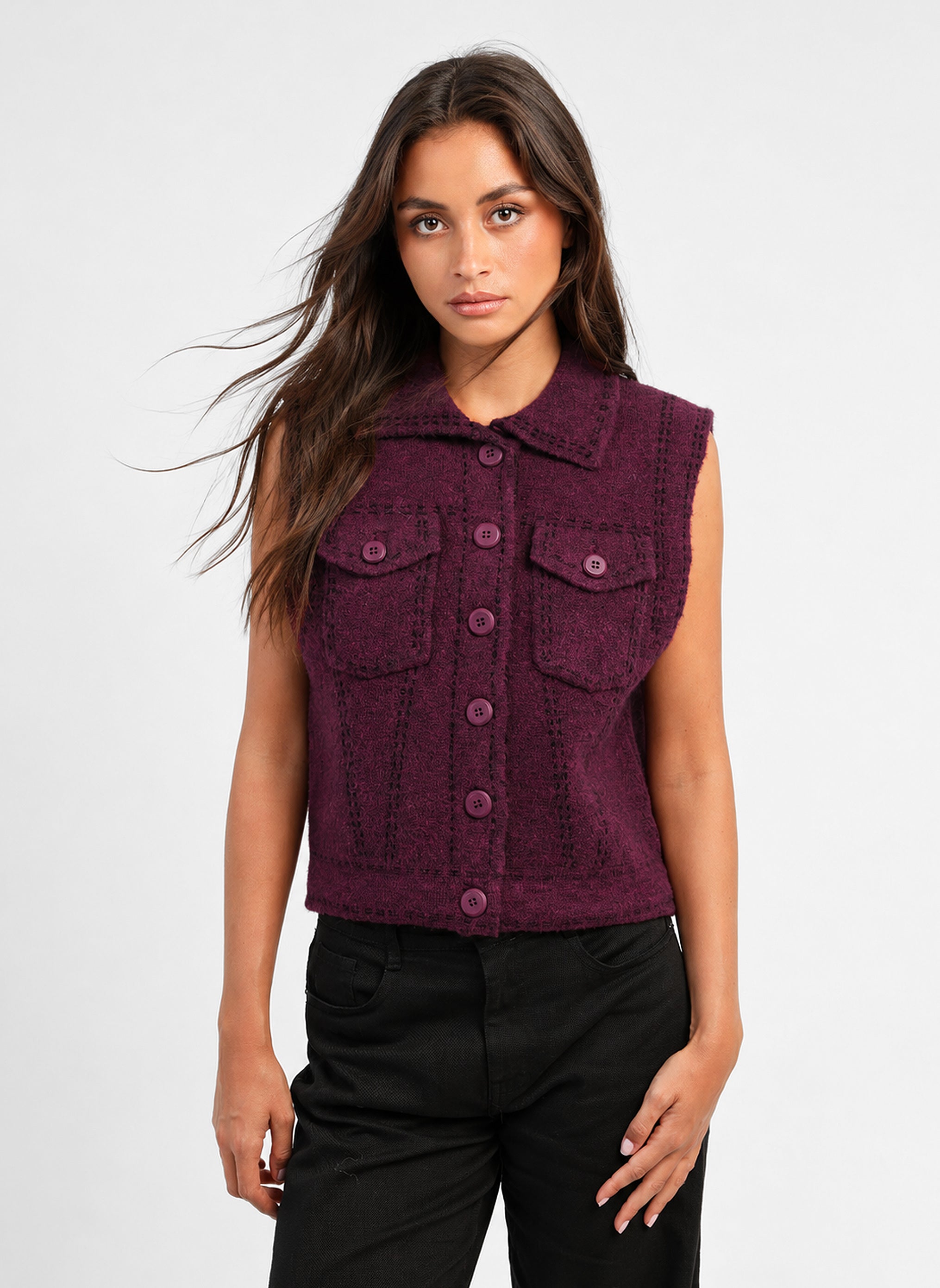 GILET LEWAYNE violine