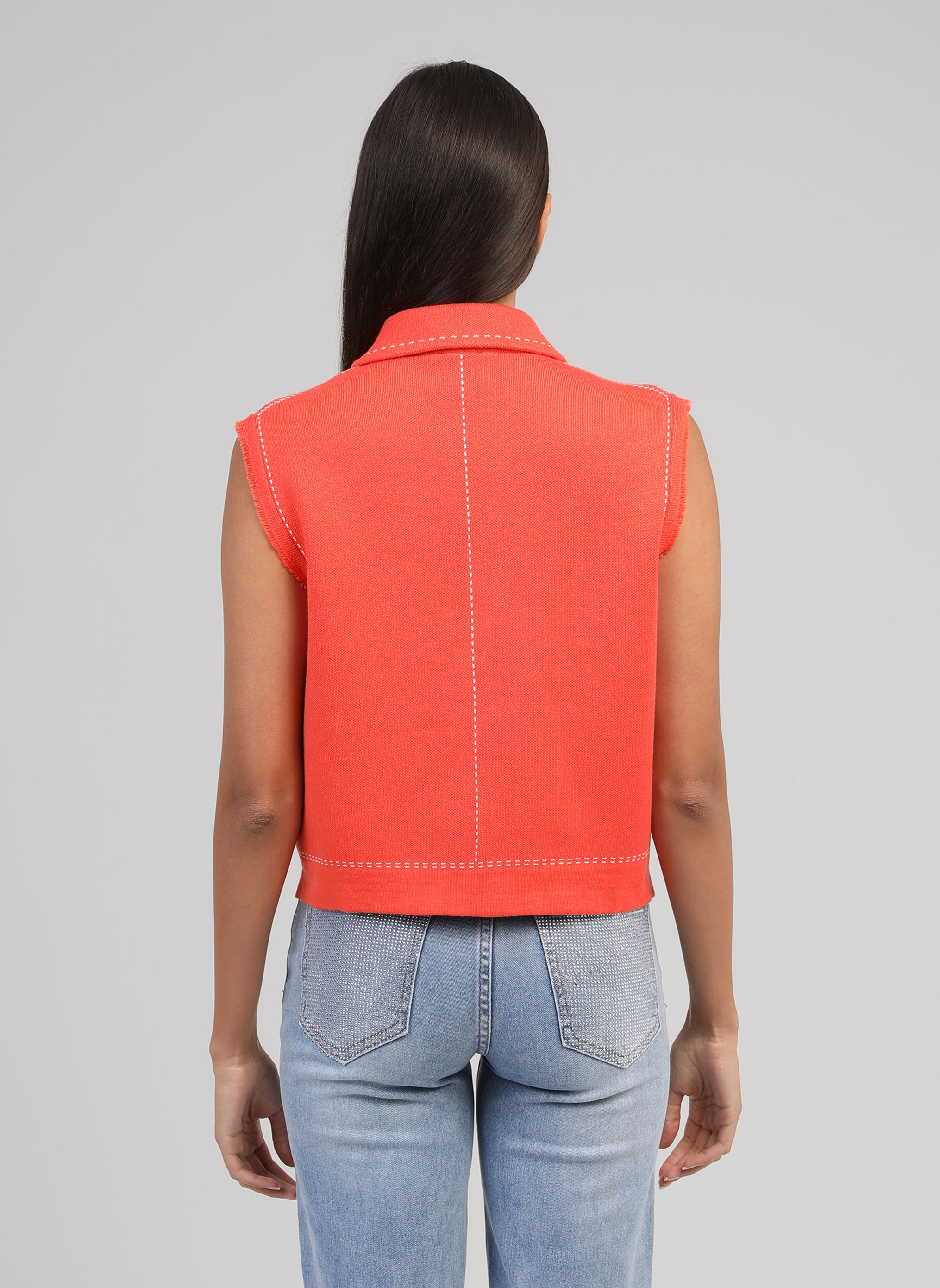 GILET LEWOODY piment