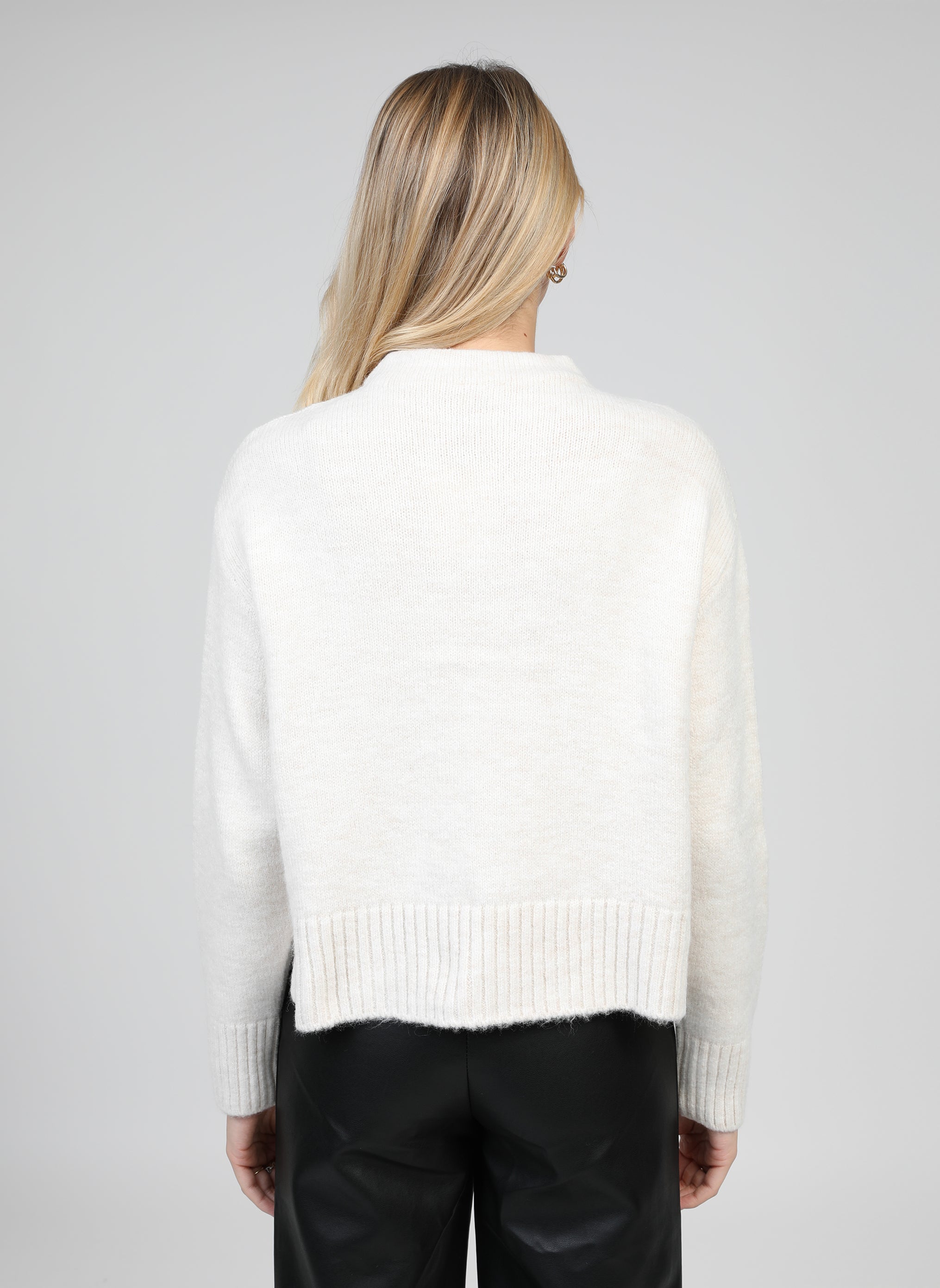 PULL LORANA F ecru