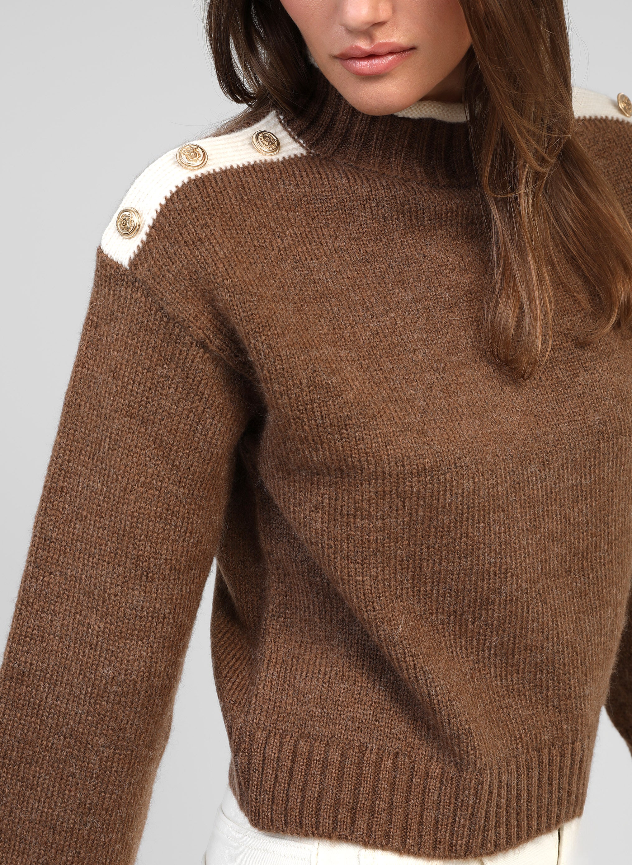 PULL LOUKI ice brown