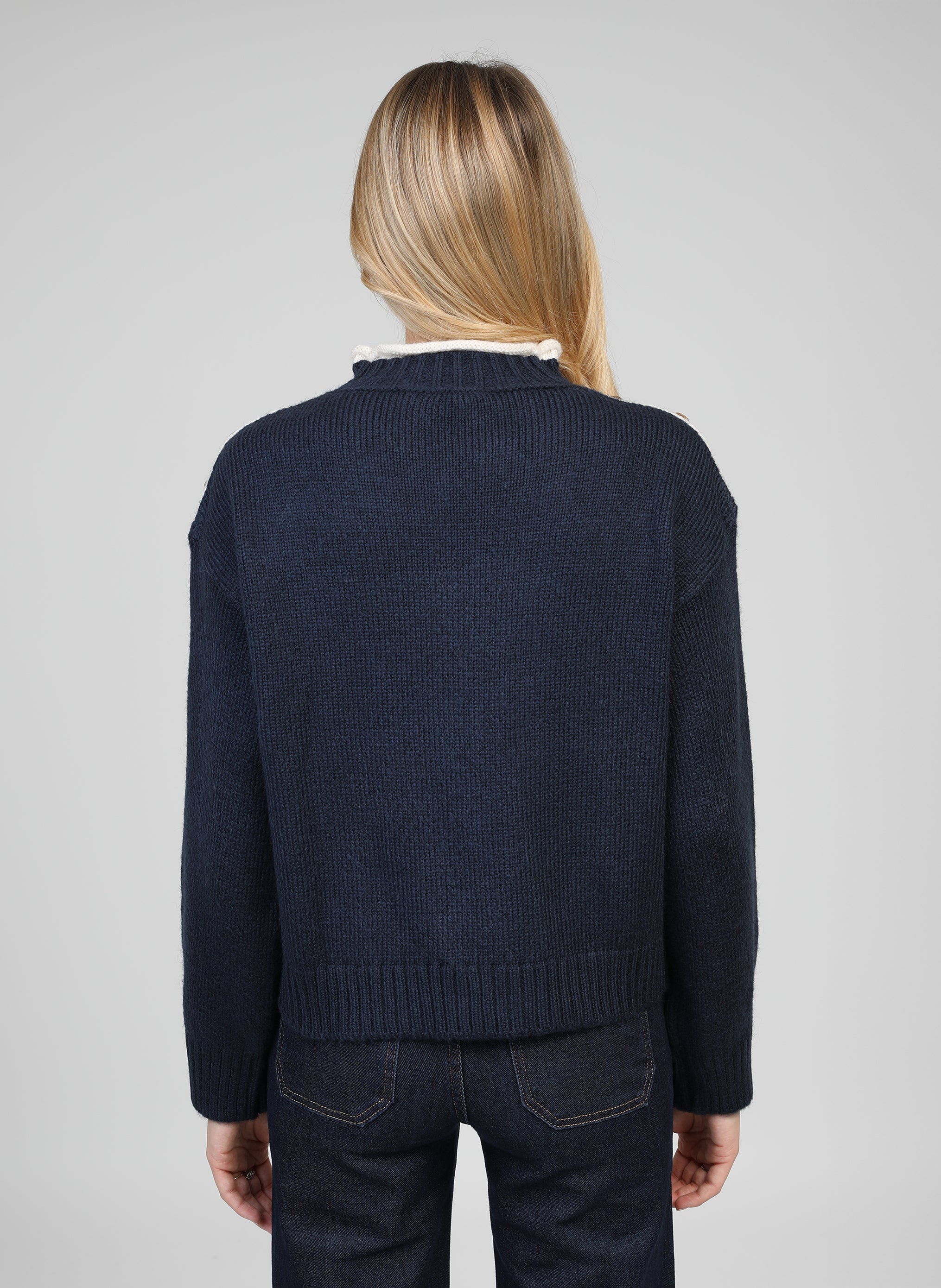 LOUKI navy PULL