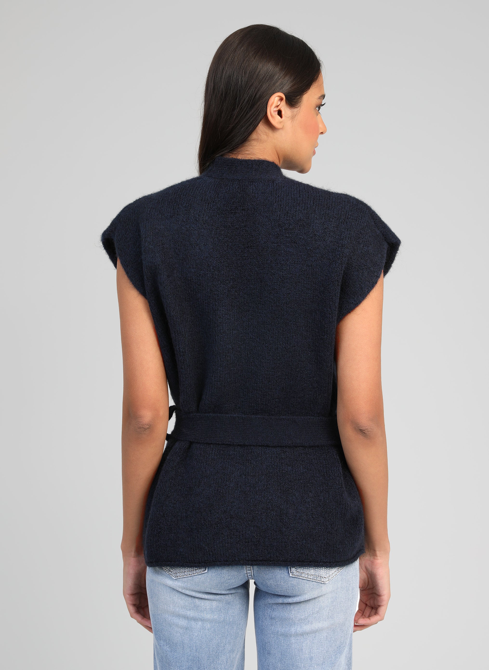 GILET LOUNINI marine