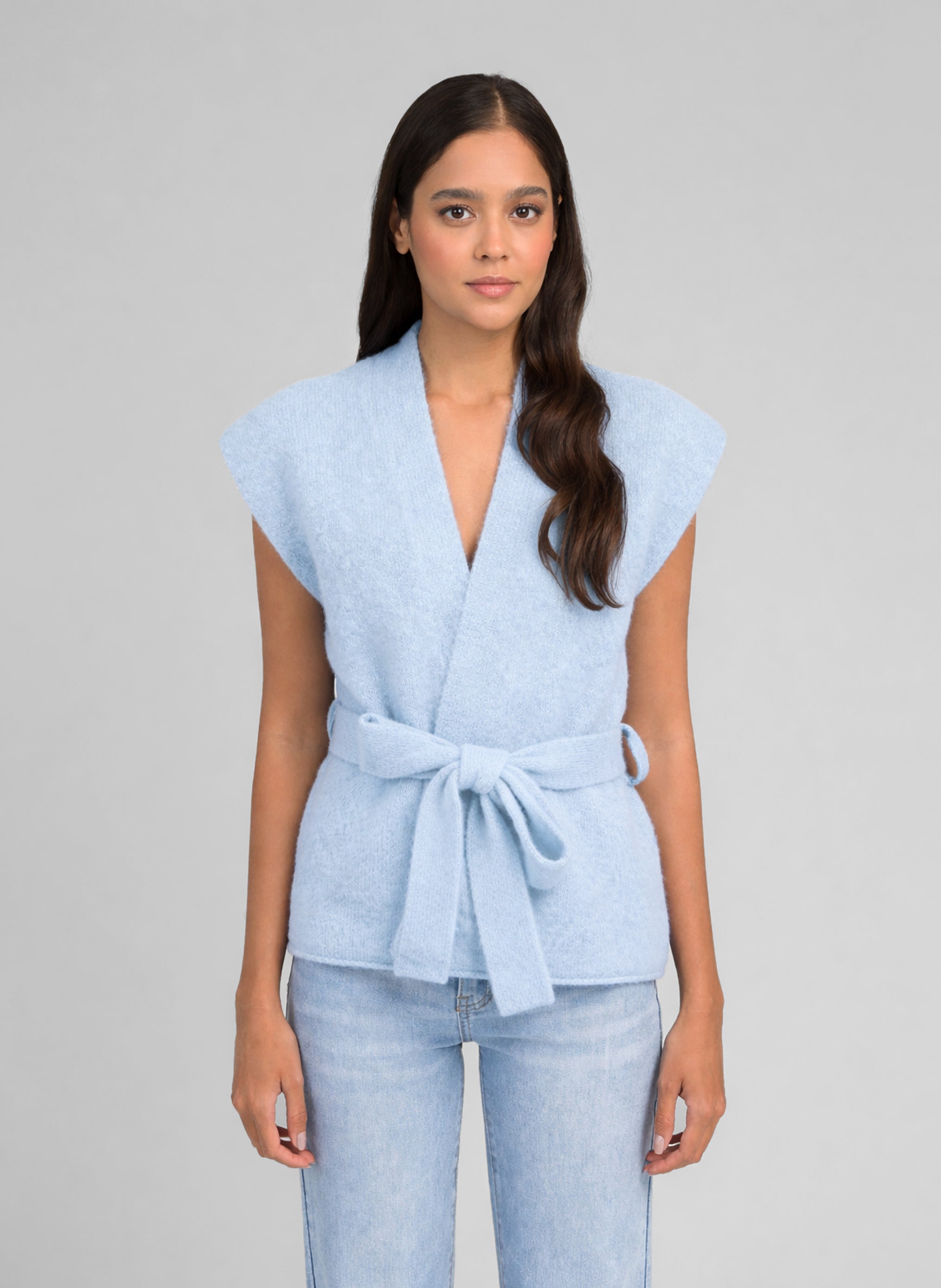 GILET LOUNINI ciel