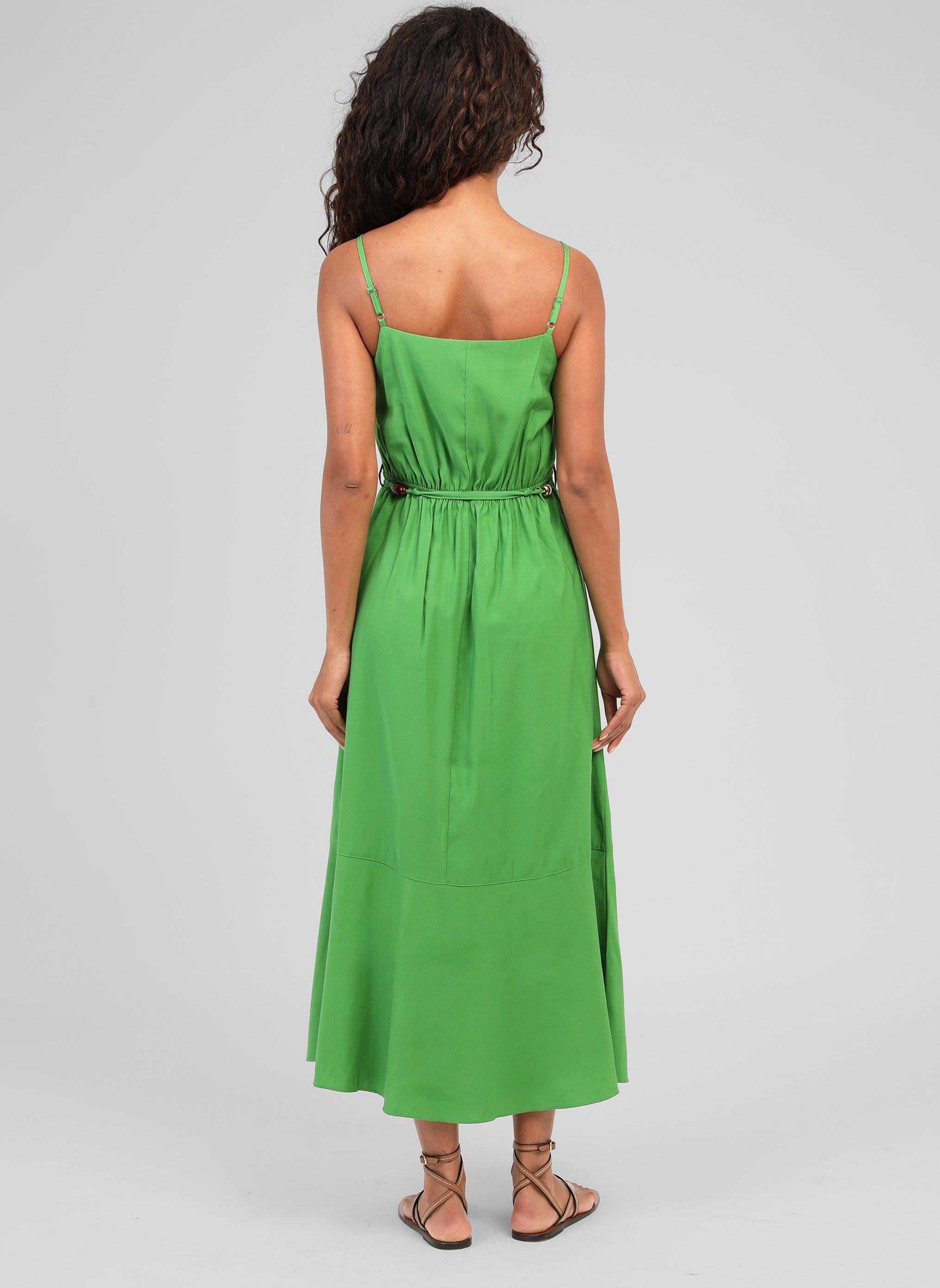 ROBE MIDI MALIAM pomme