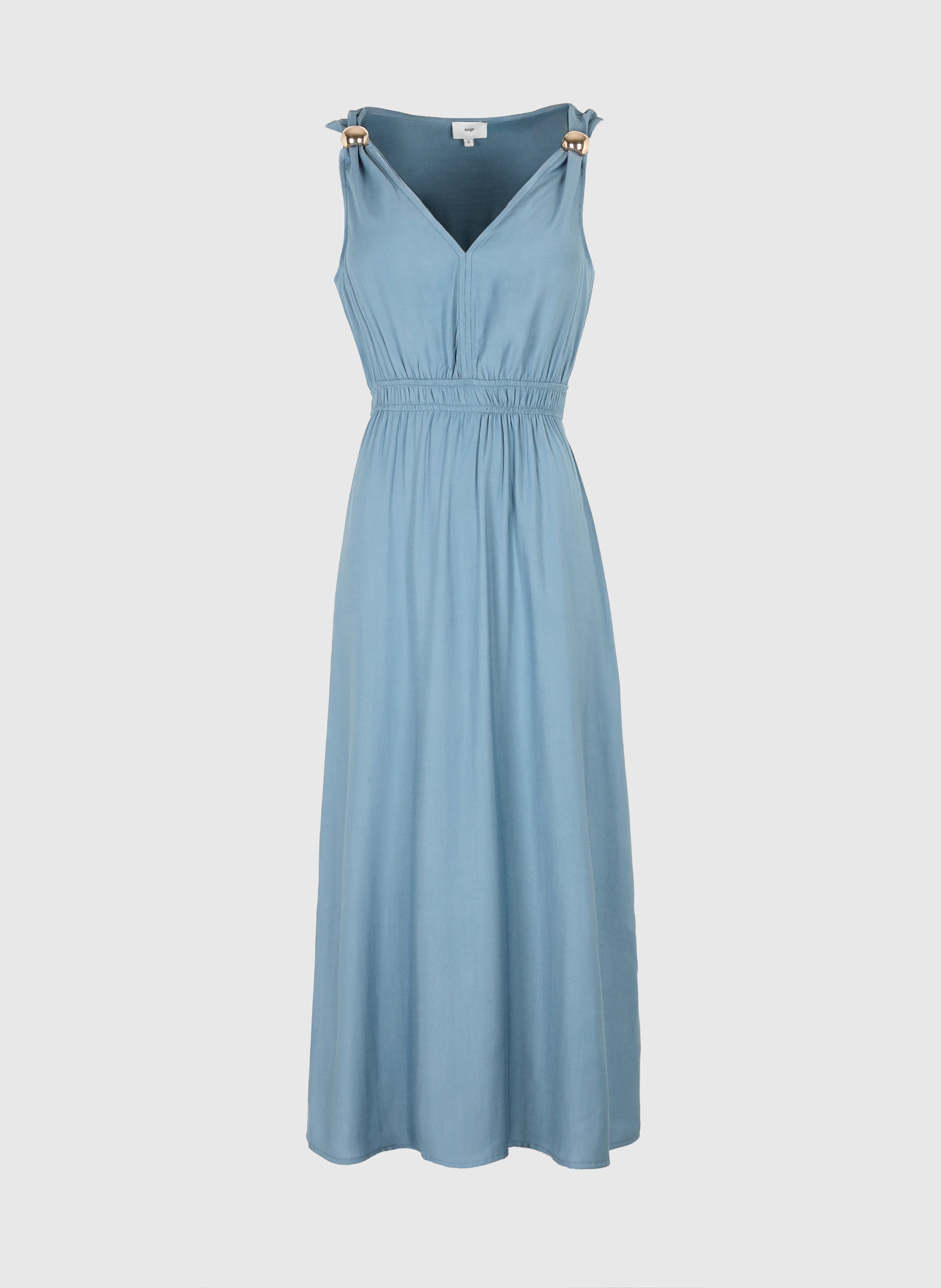 MIDI MALOUISE sky dress