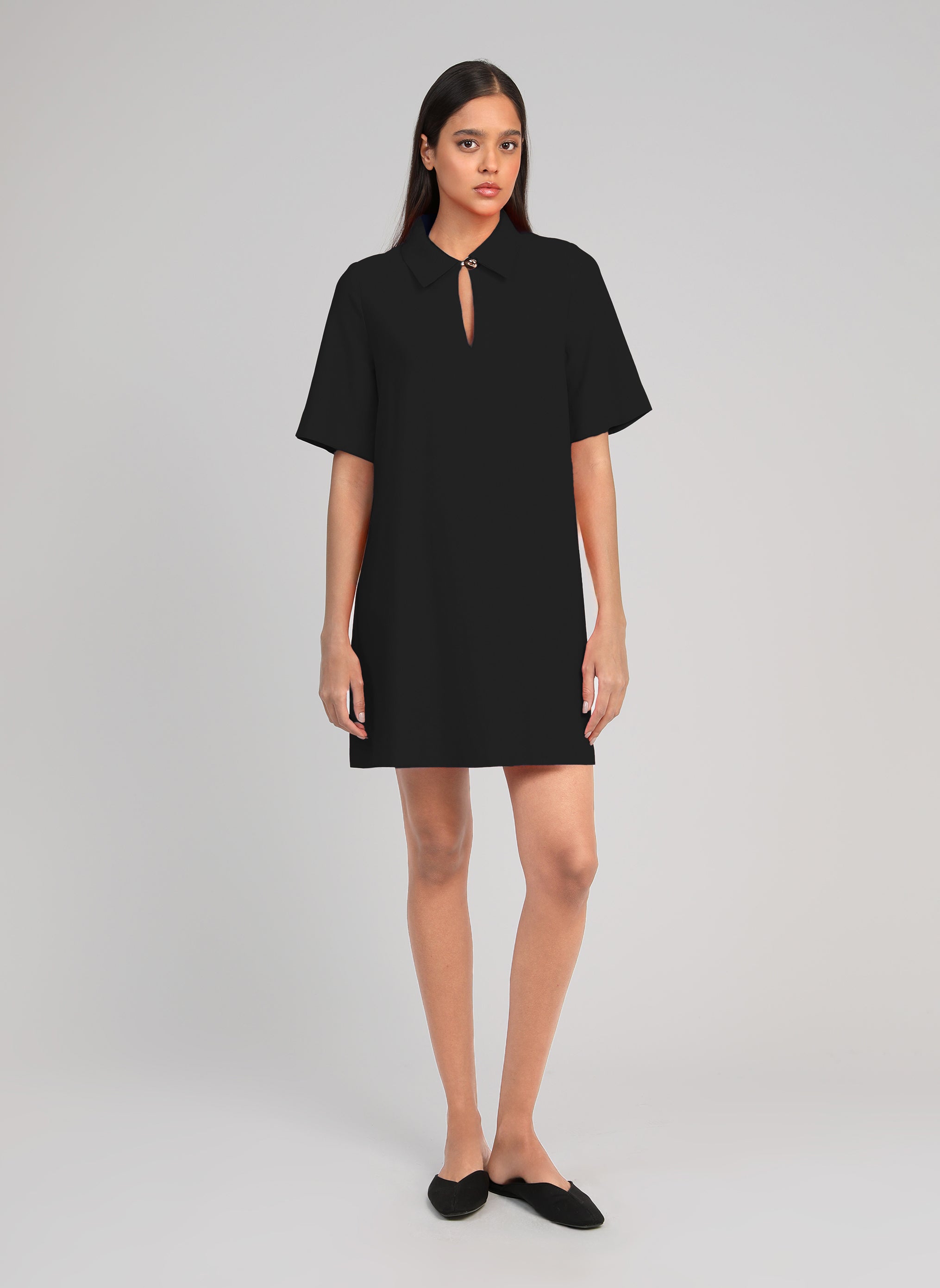ROBE COURTE MAPAULA noir