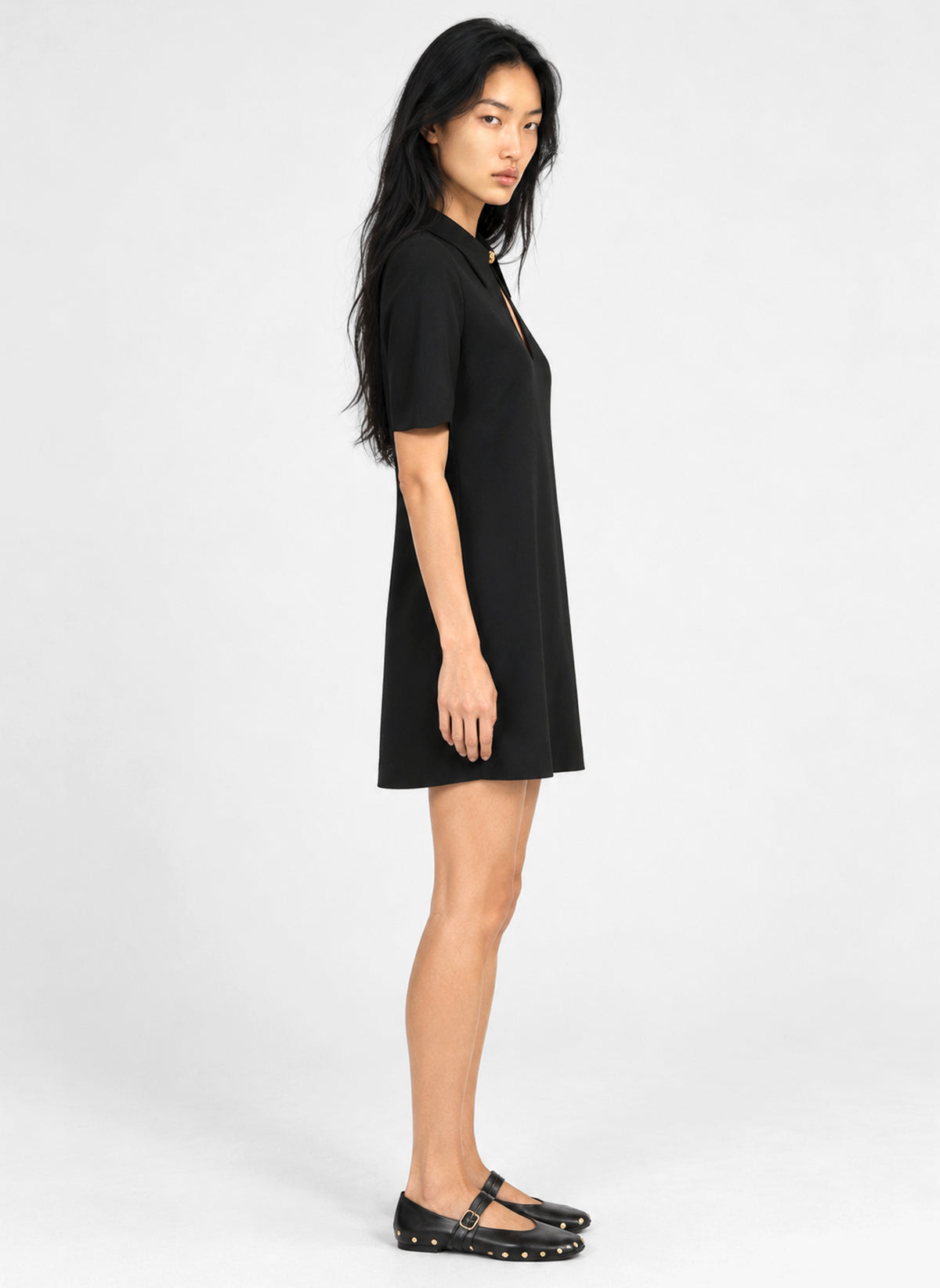 ROBE COURTE MAPIO noir